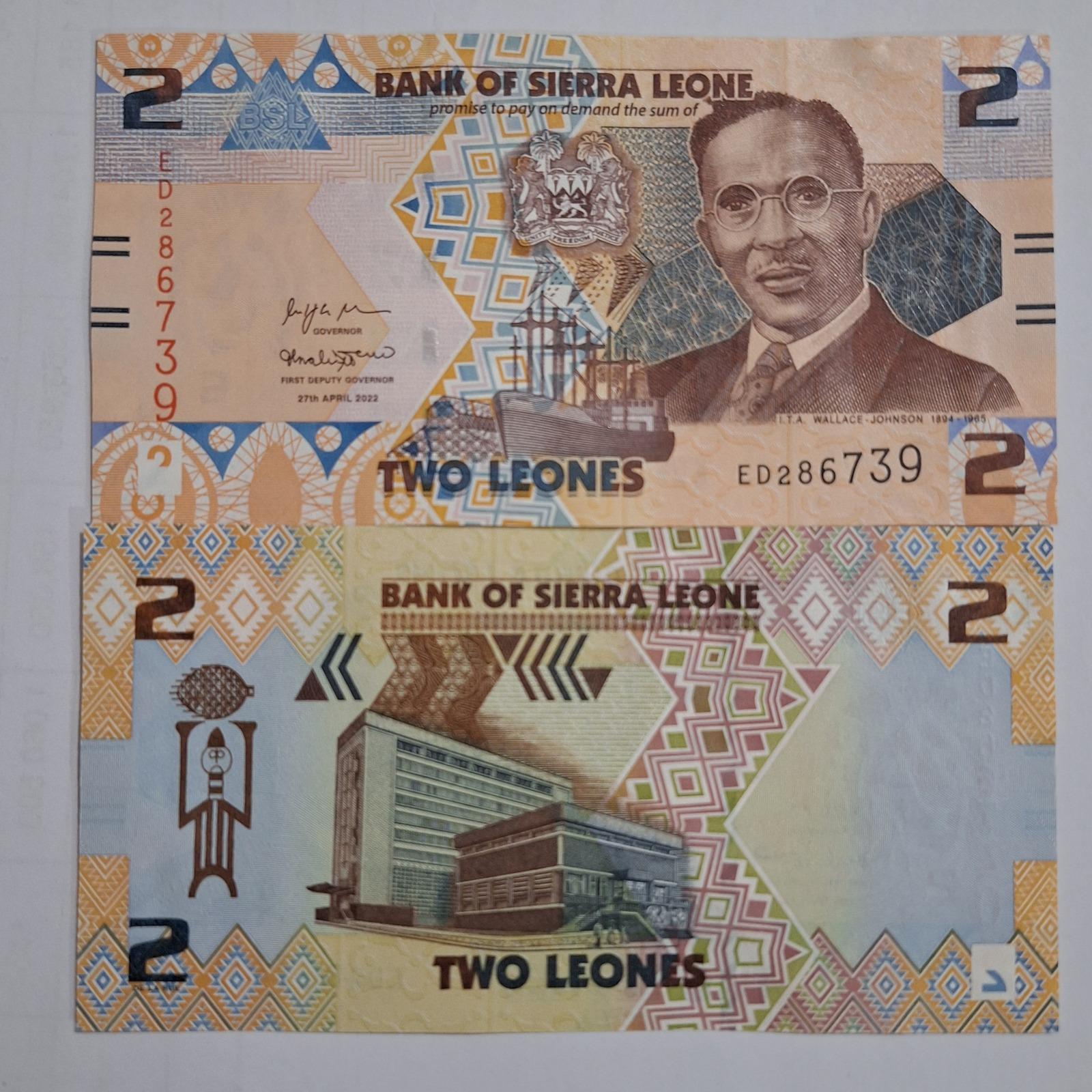 2 لئون سیرالئون جفت بانکی14040296