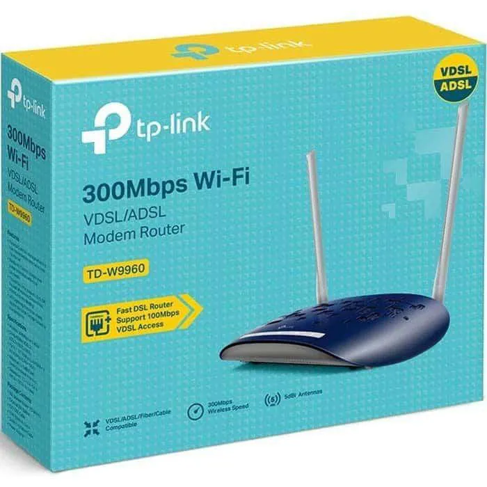 مودم تی پی لینک VDSL/ADSL مدل 9960 گارانتی یکساله