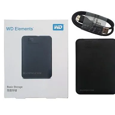 هارد اکسترنال 750گیگ وسترن دیجیتال باگارانتی