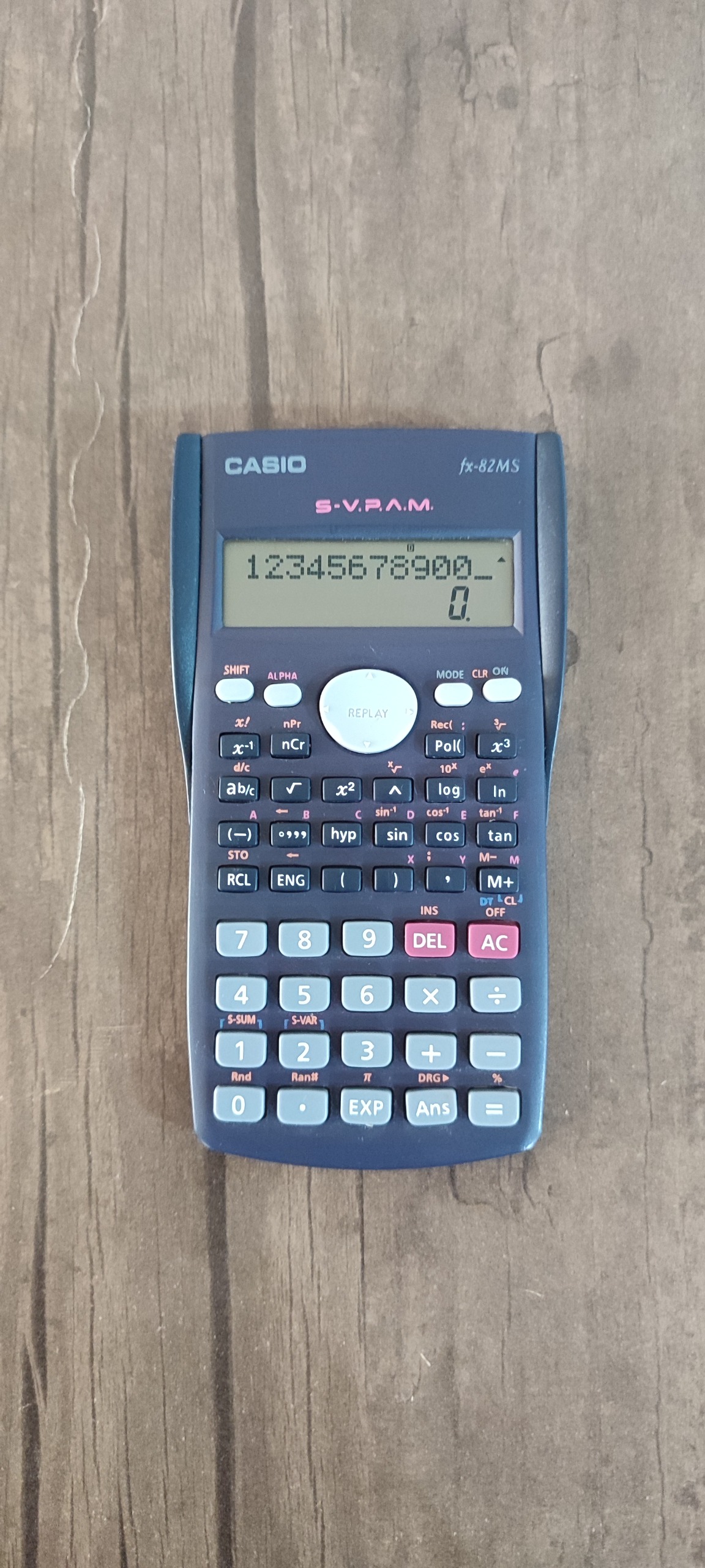 ماشین حساب دو خطی مهندسی کاسیو fx-82ms اصل ژاپن