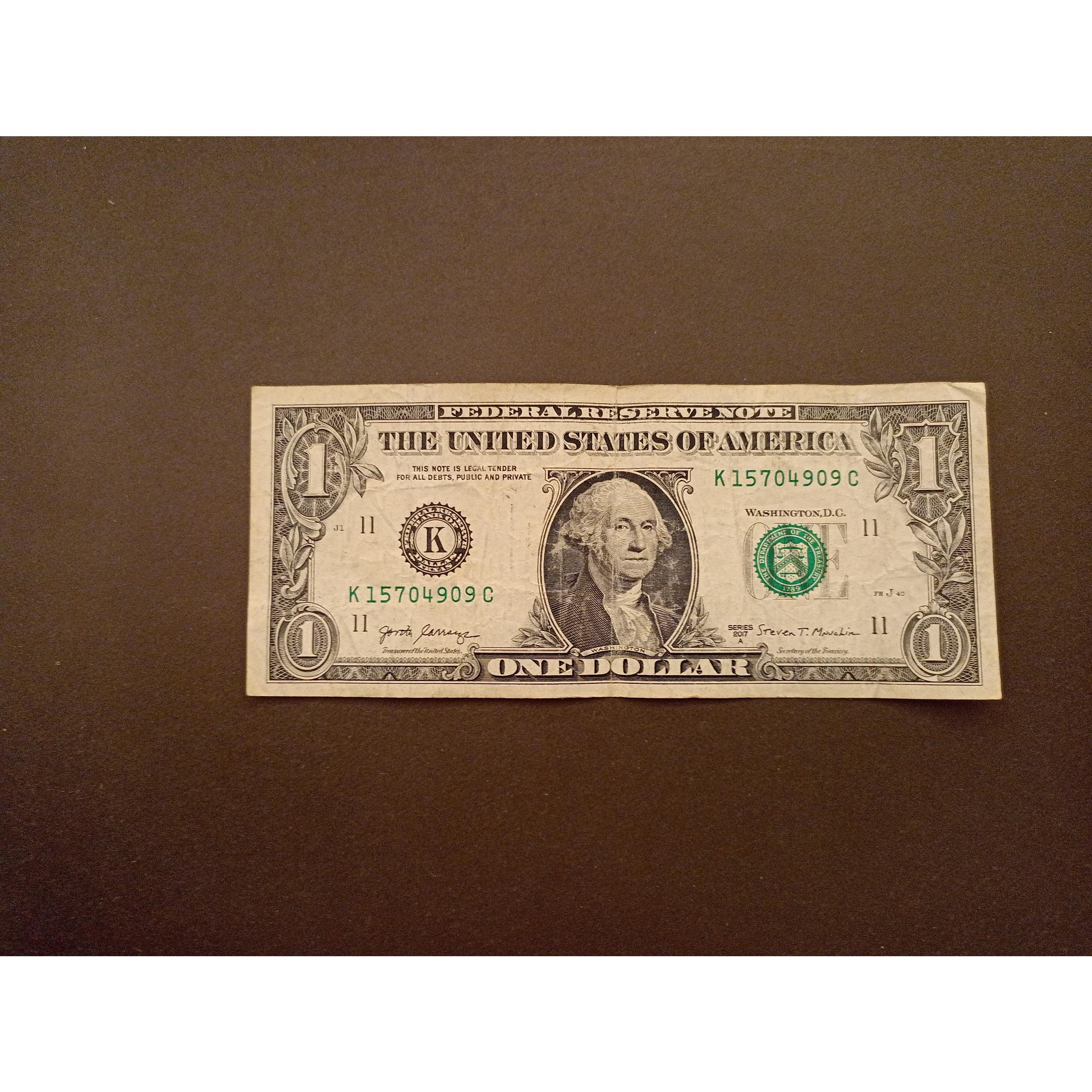 اسکناس 1 دلاری آمریکا