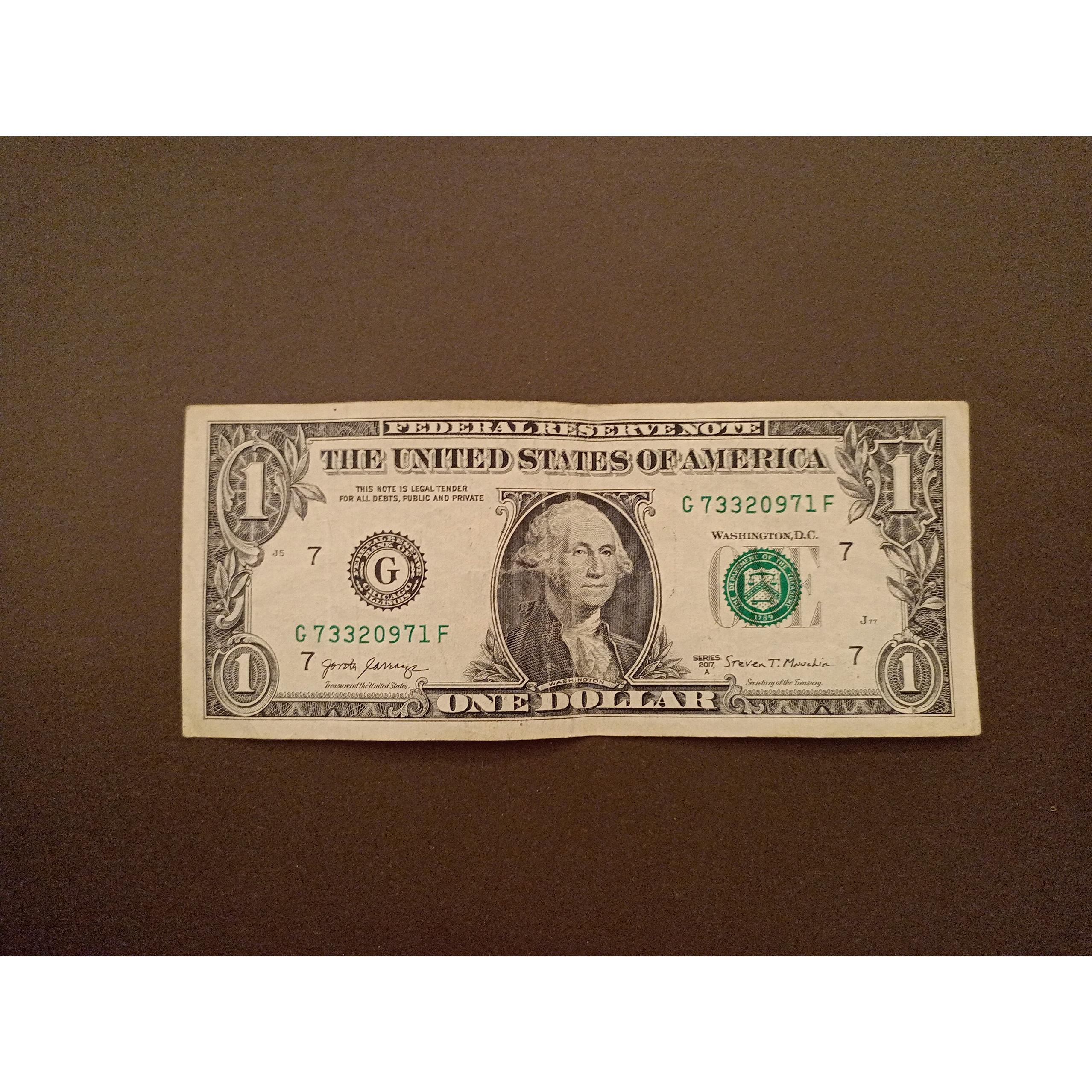 اسکناس 1 دلاری آمریکا