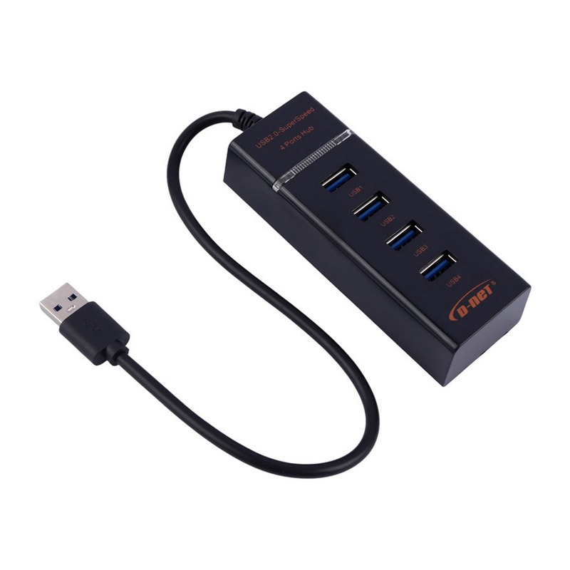 هاب 4 پورت USB2.0 دی نت مدل DT-423