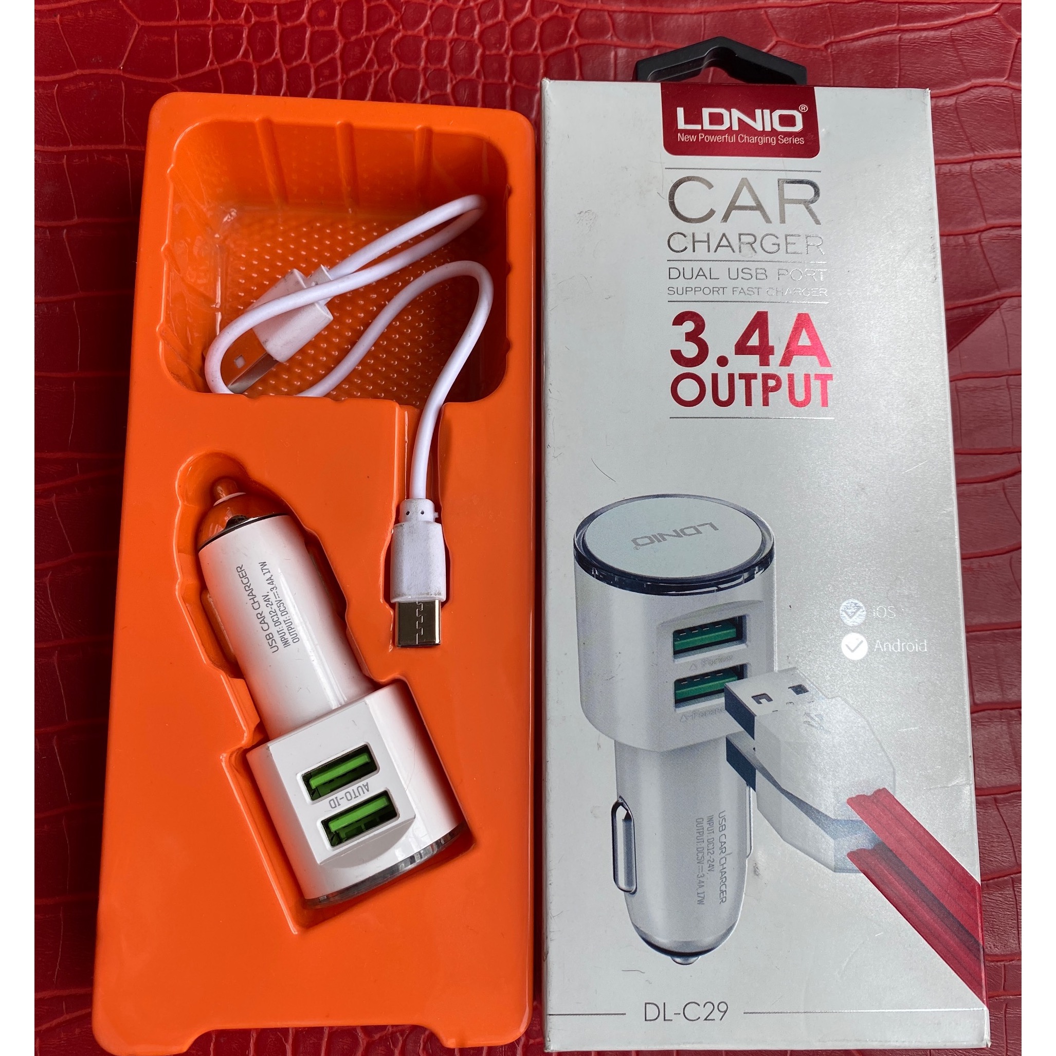 شارژر فندکی خودرو LDINO