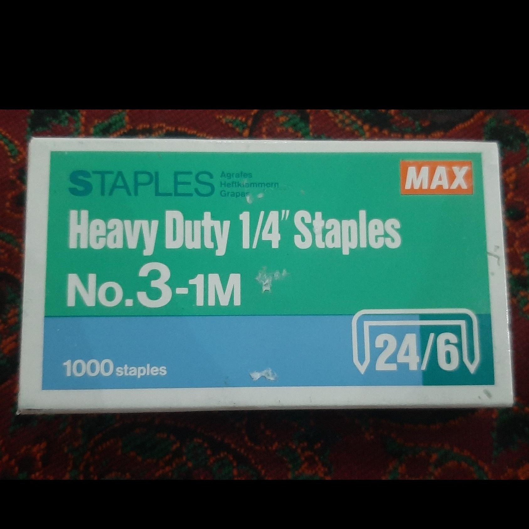سوزن ماشین دوخت Staples ساخت ژاپن