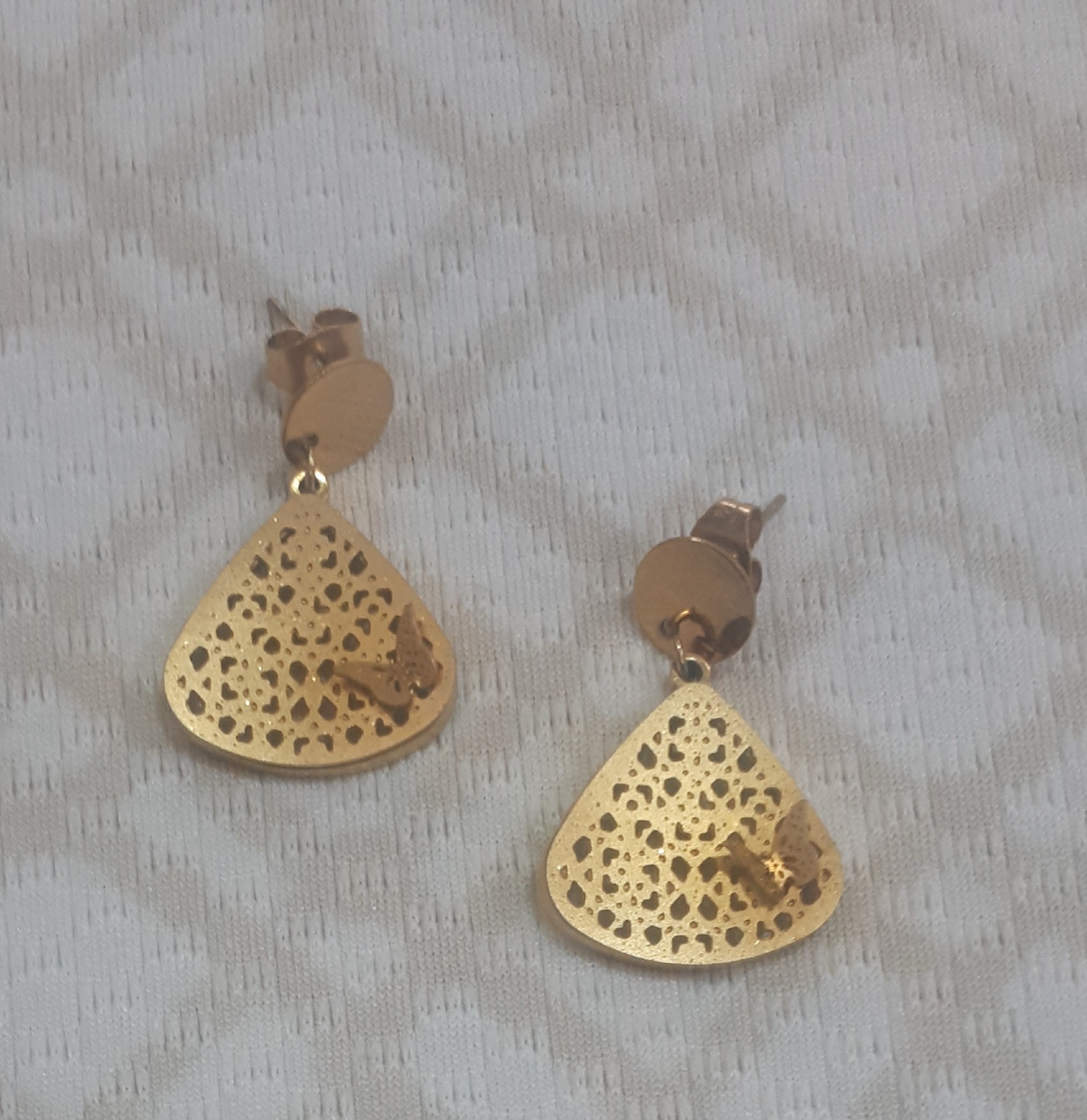 گوشواره طلایی دخترانه