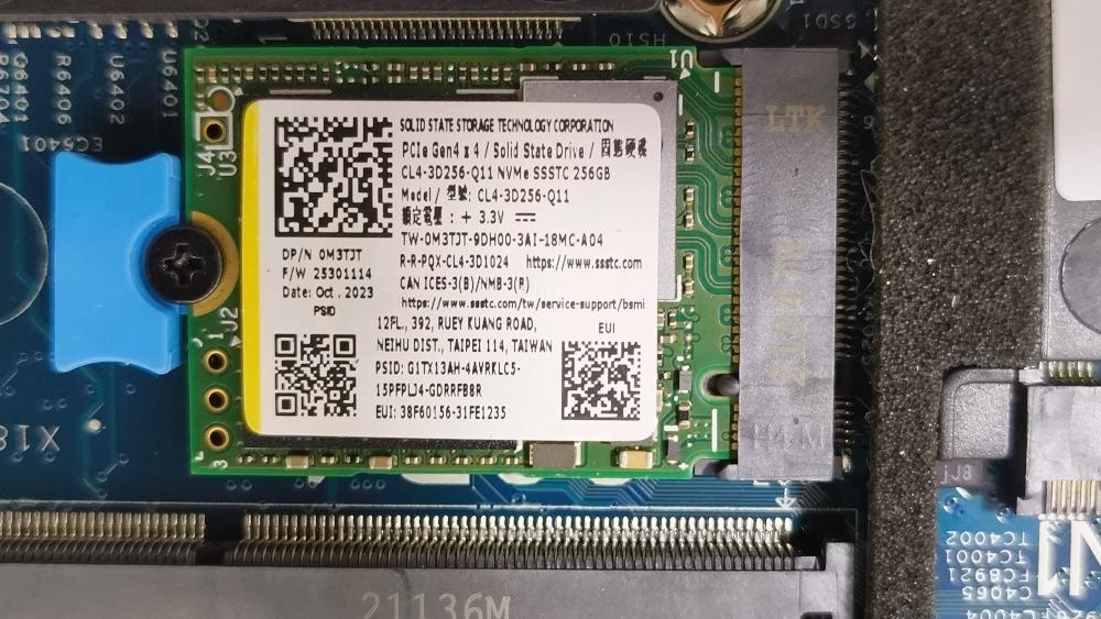 SSD NVMe M.2 256G 2230