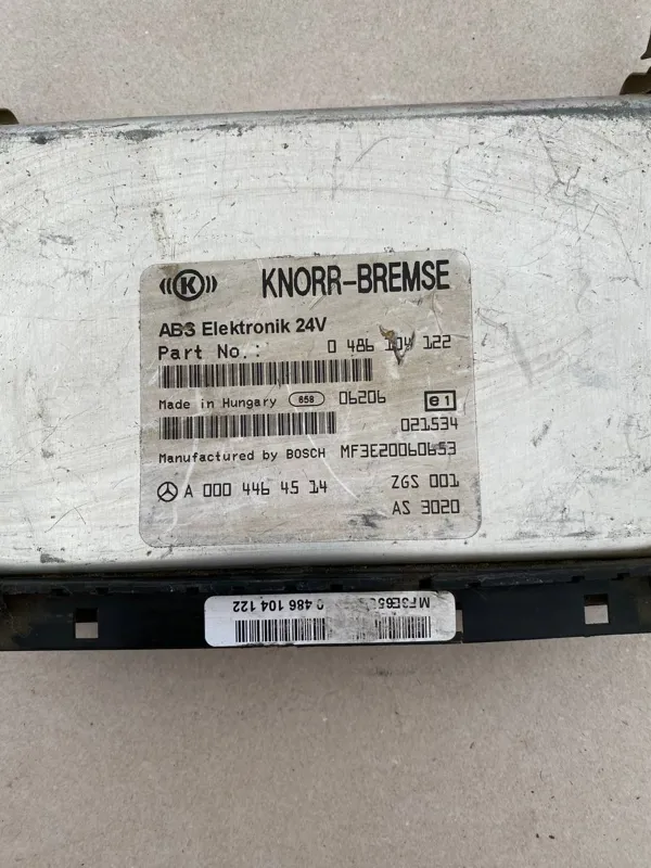یونیت کنترل ای بی اسKNORR-BREMSE ABS 0004464514