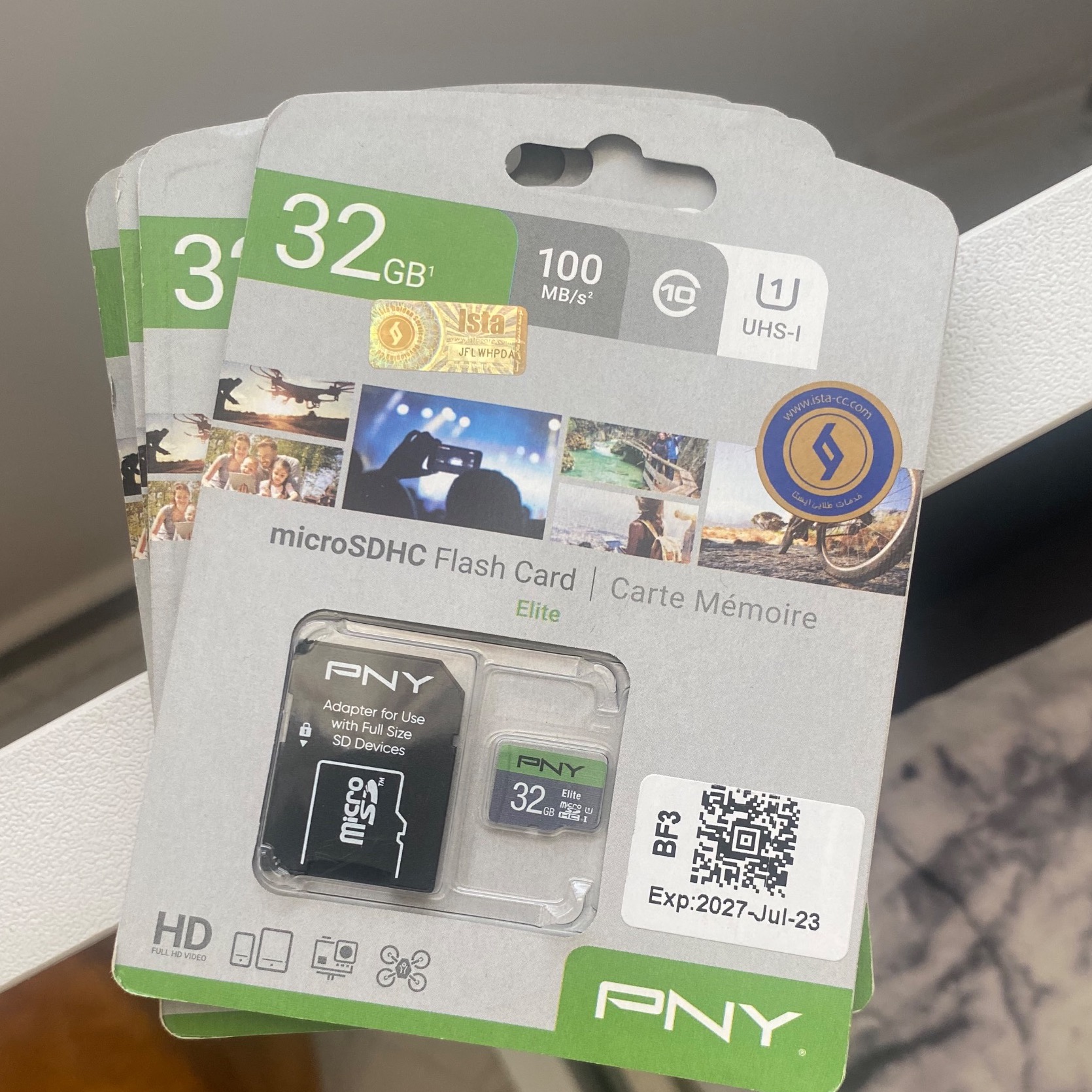 کارت حافظه میکرو 32 گیگ PNY گارانتی اصلی آکبند