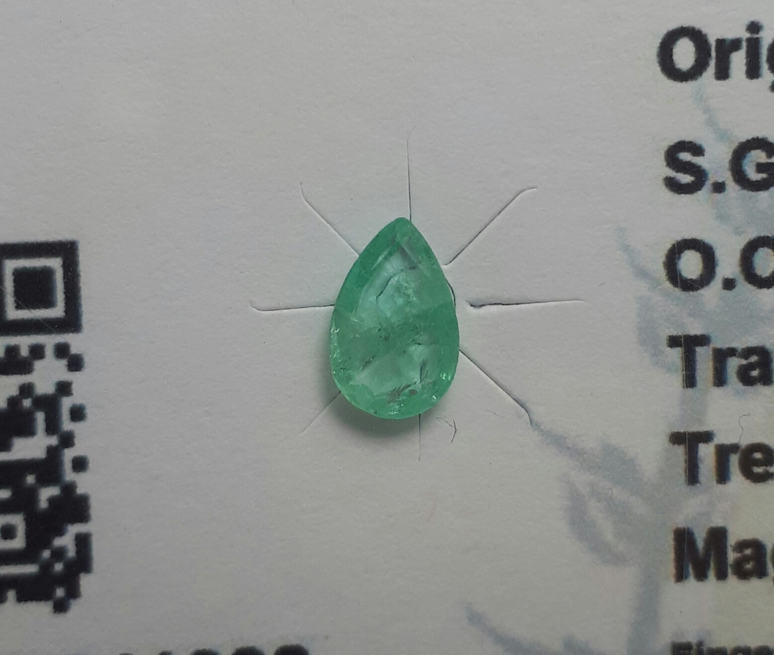 زمرد کلمبیا شناسنامه دار