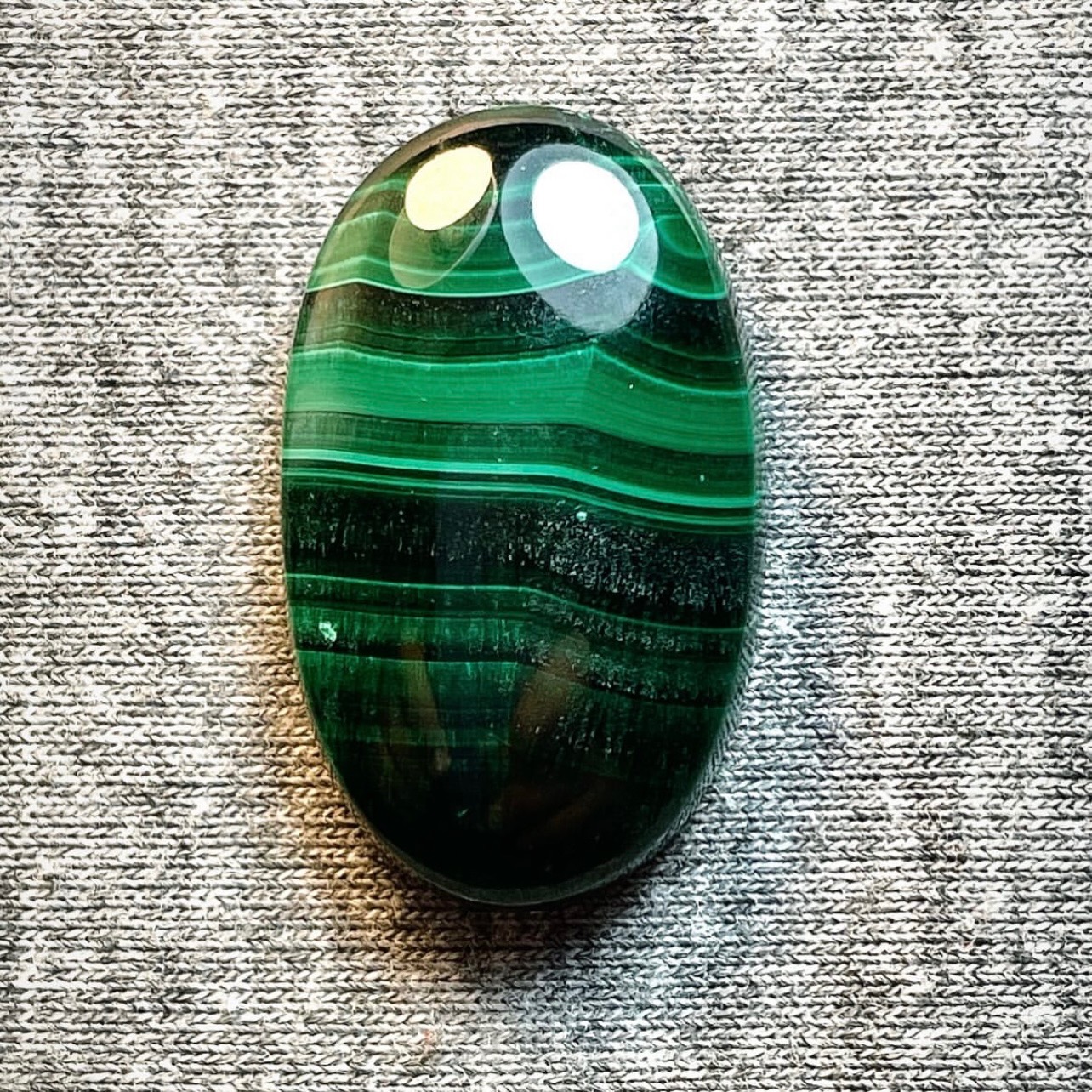 مالاکیت طبیعی زیبا