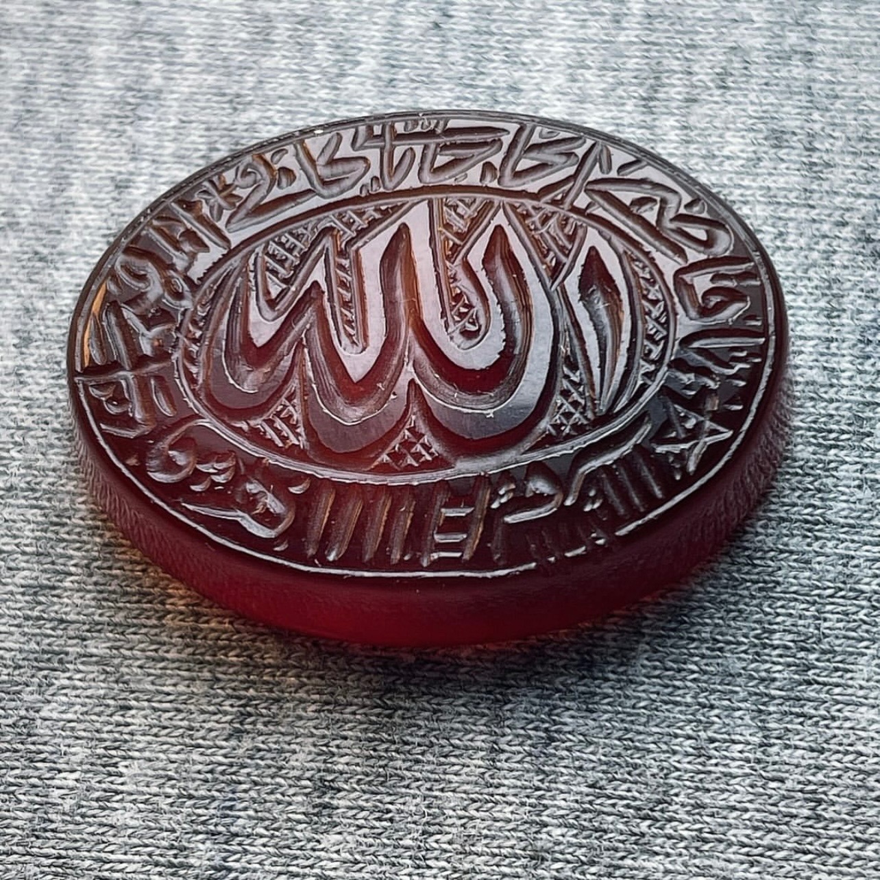 عقیق سرخ کبدی طبیعی