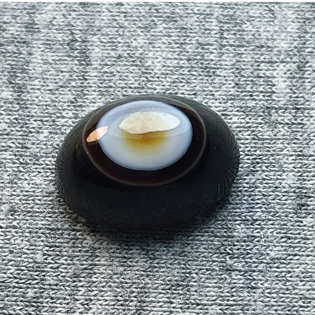 باباقوری مشکی طبیعی تکخال طوقدار