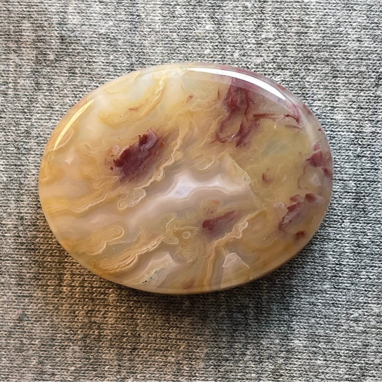 عقیق روتایلی دار درشت