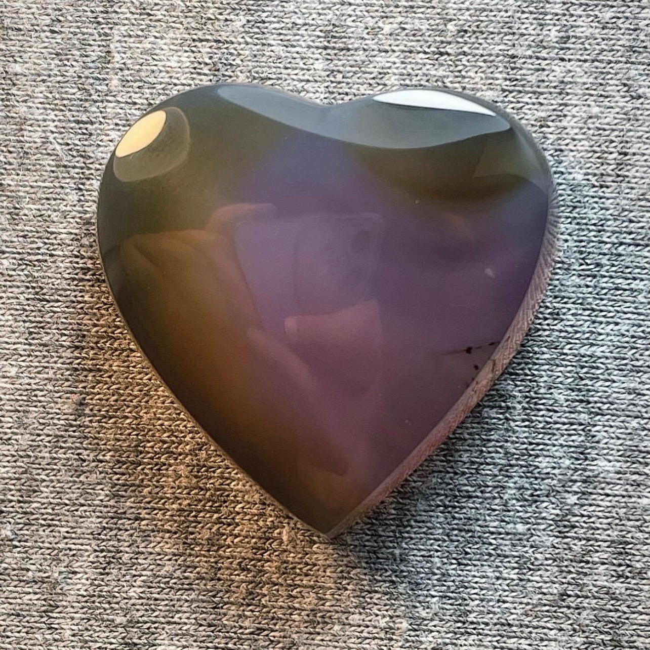 عقیق سوسنی دو رنگ زیبا