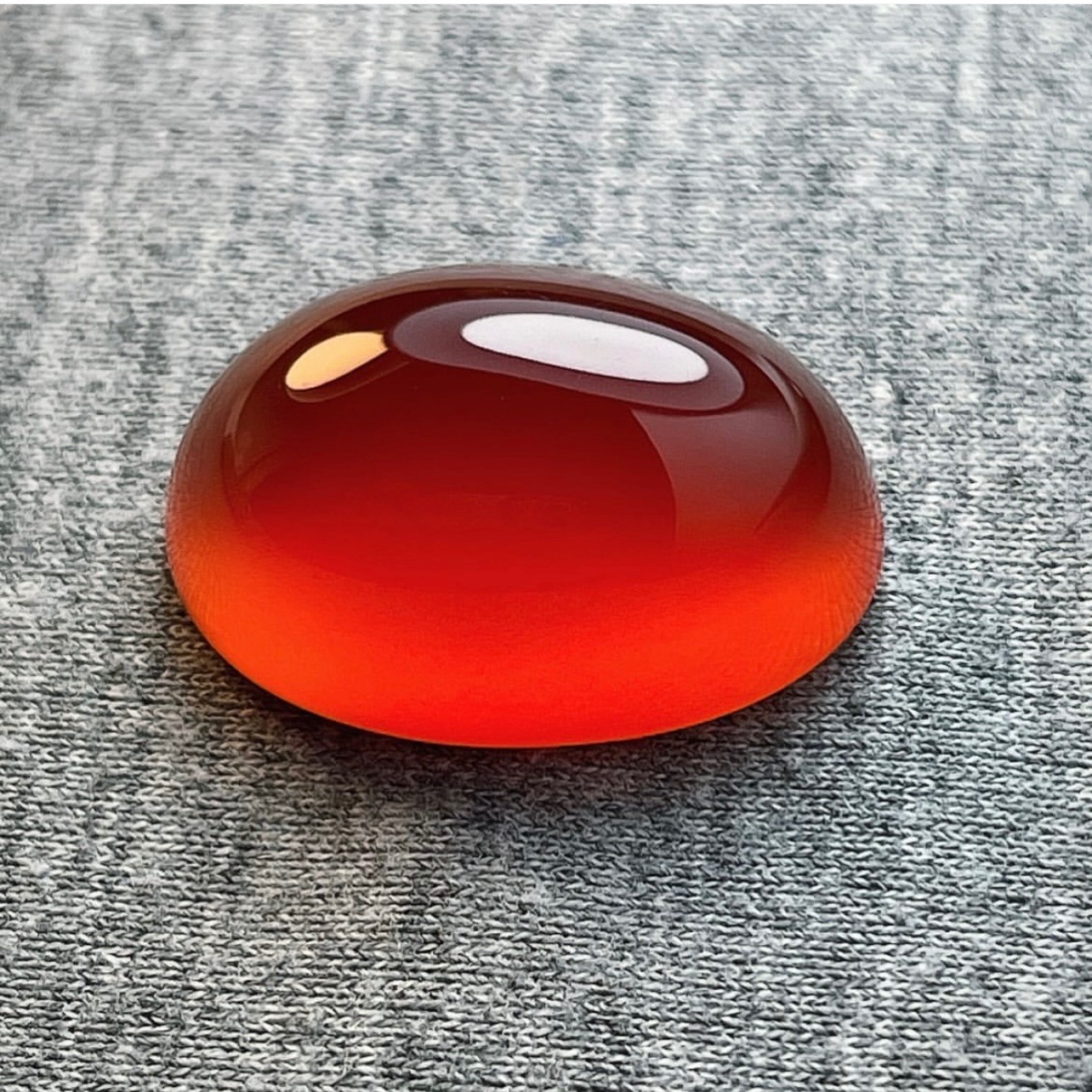 عقیق سرخ کلوخه آبدار