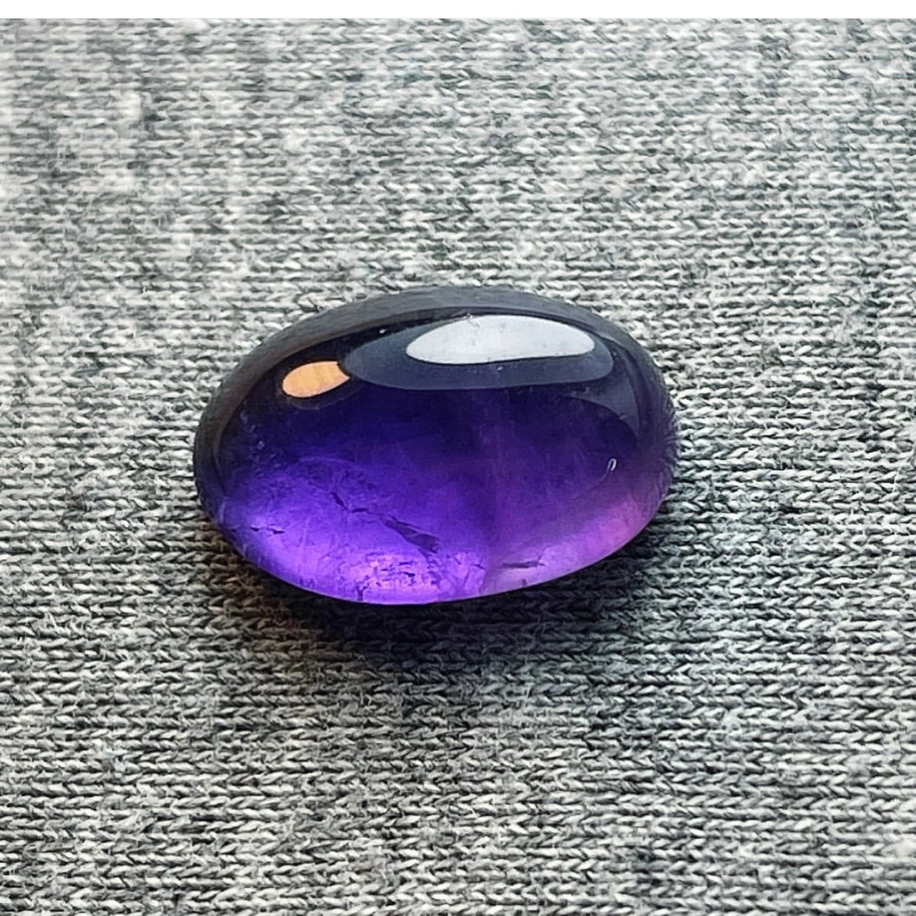 جواهر آمیتیست دامله تراش