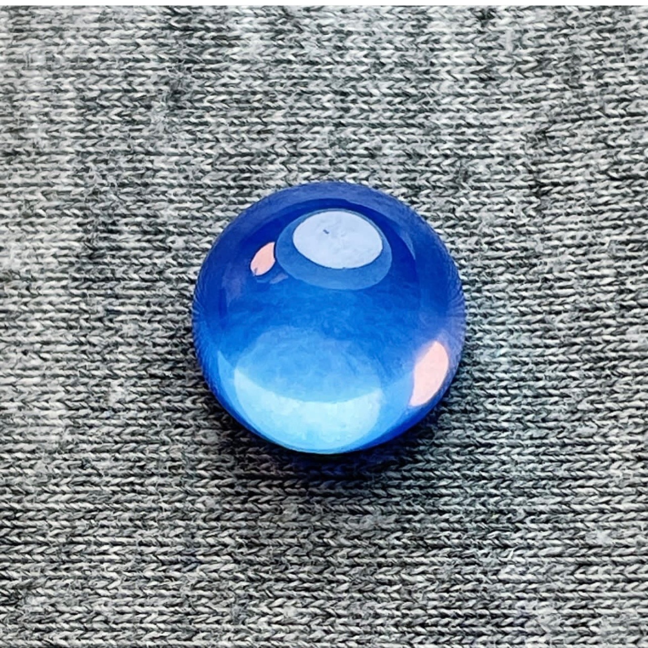 یاقوت استار شش پر آبی