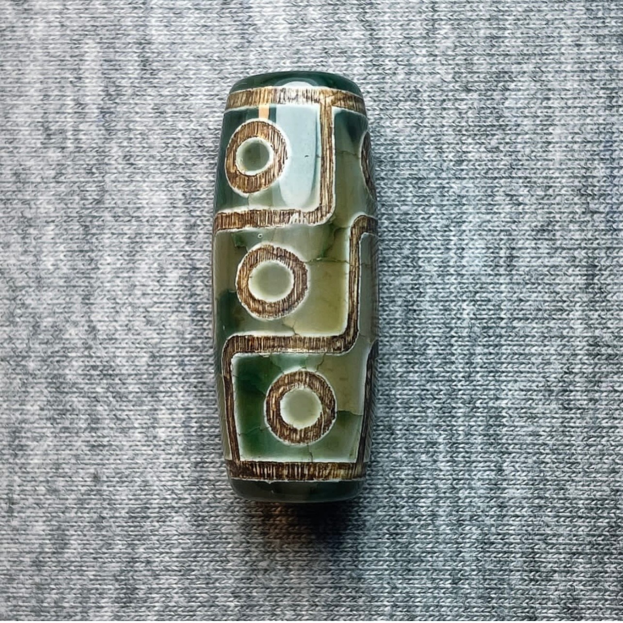 مهره یی عقیق سبز