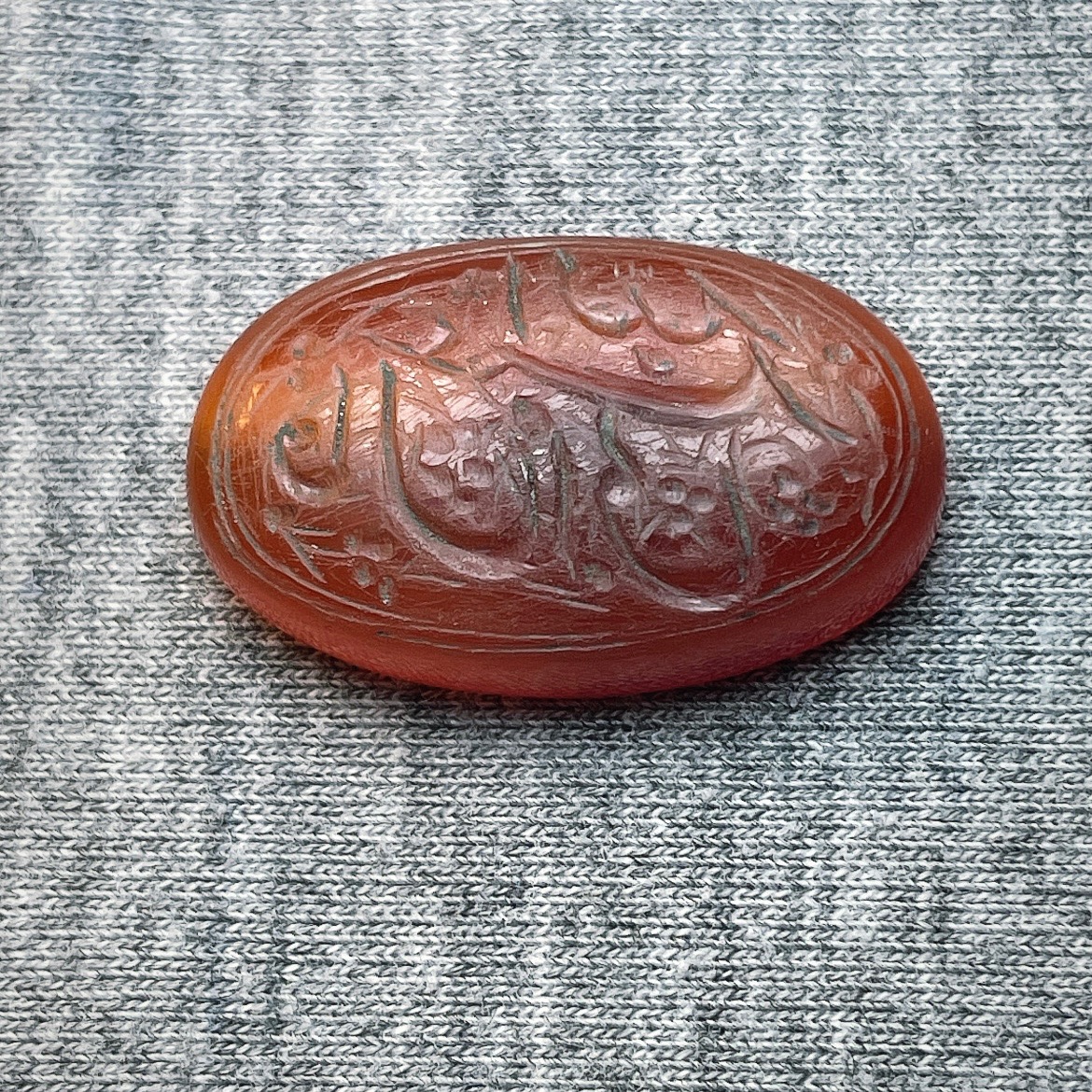 عقیق خط چپ نویس کهنه