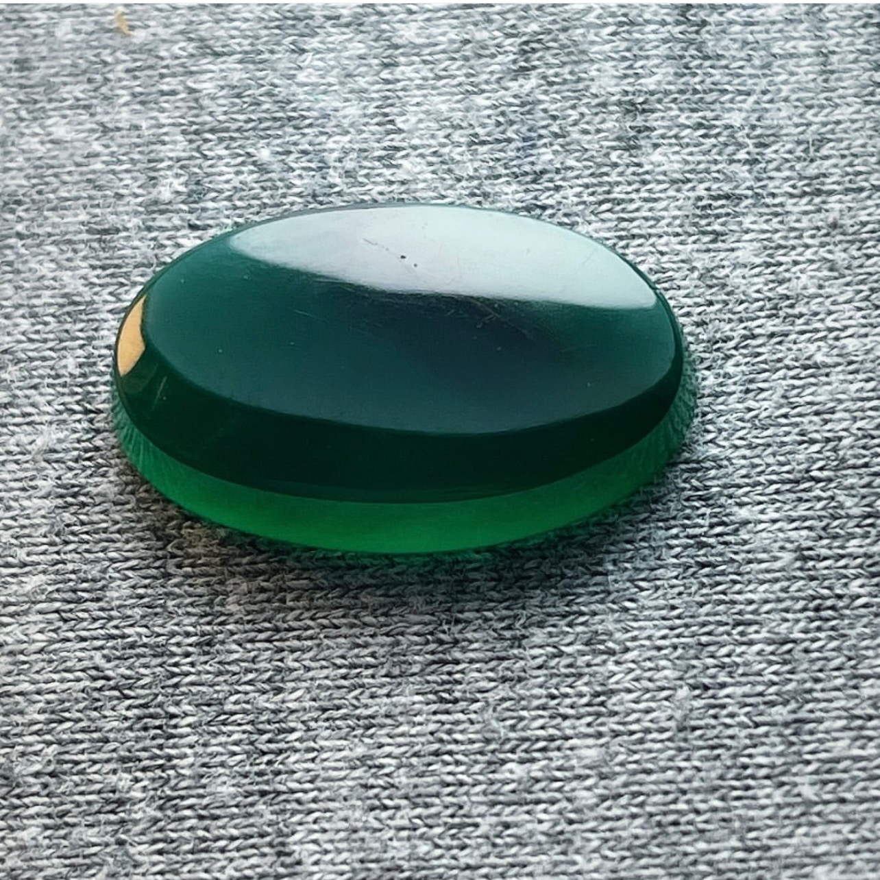 عقیق سبز طبیعی کلوخه
