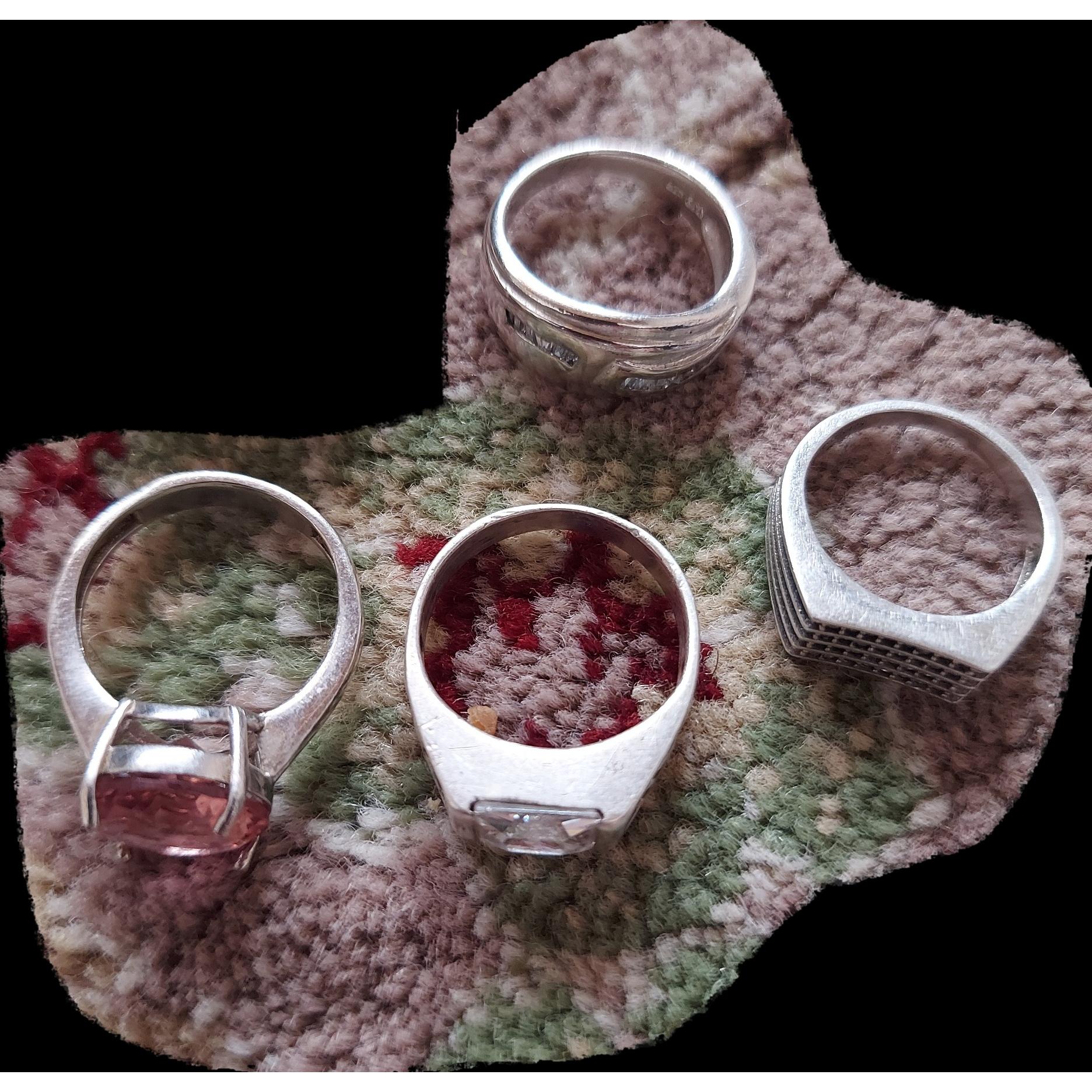  حراج حلقه ازدواج  نقره 925 مناسب کادو و