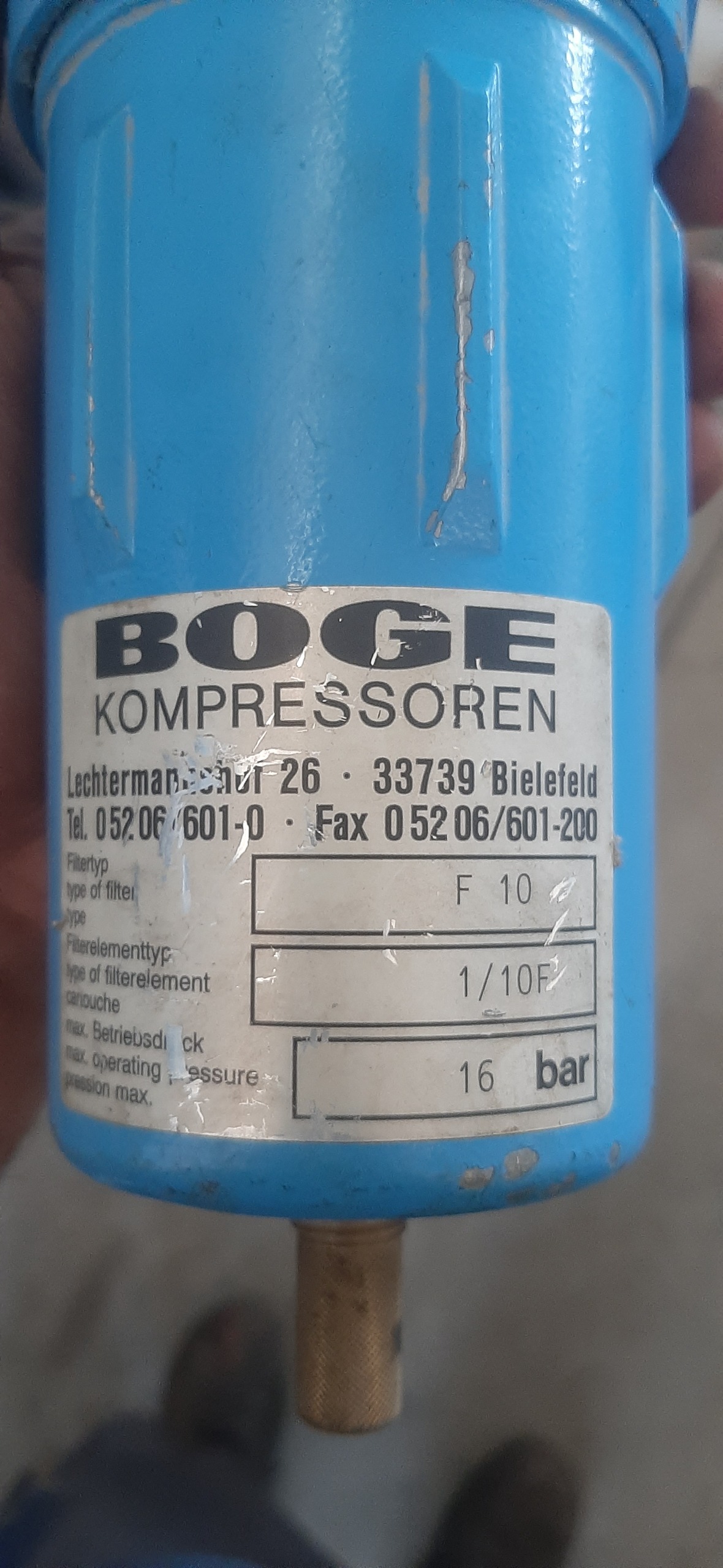 فیلتر میکرو کمپرسور هوا