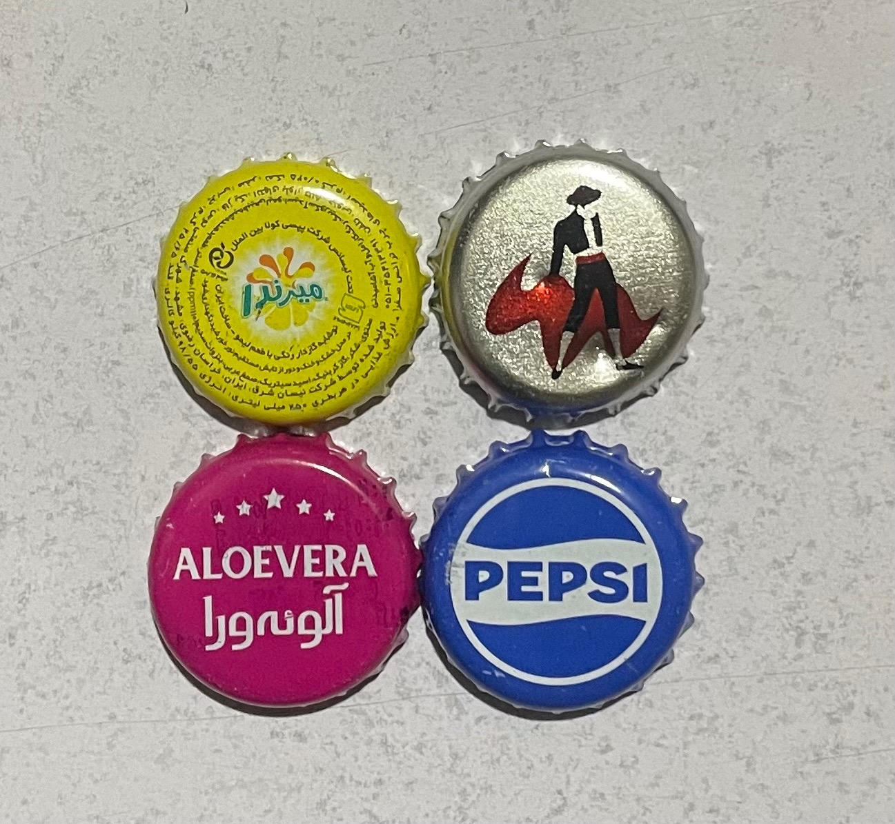 تشتک یا درب نوشابه کلکسیونی