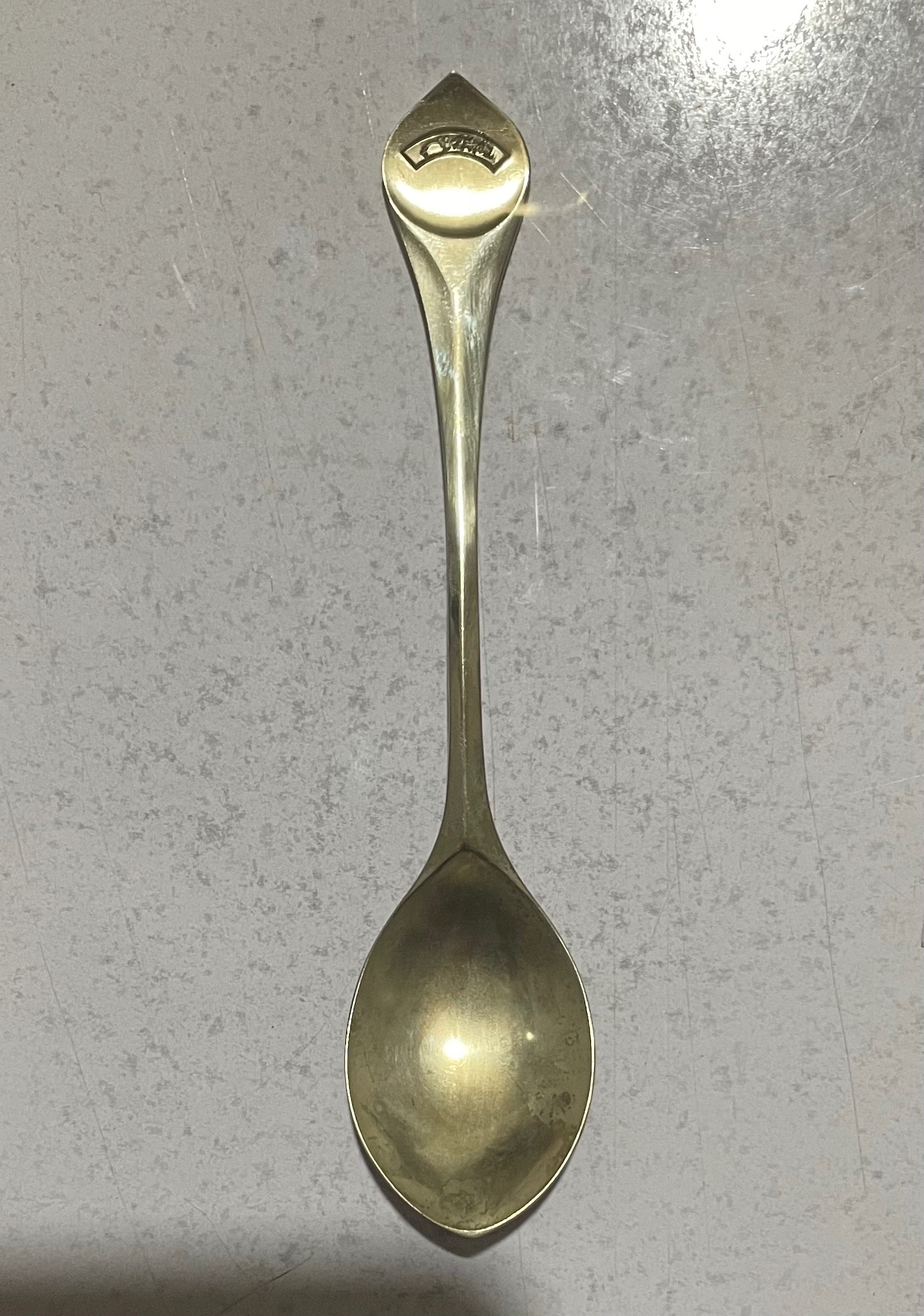 قاشق قدیمی پهلوی شهربانی ساخت آلمان