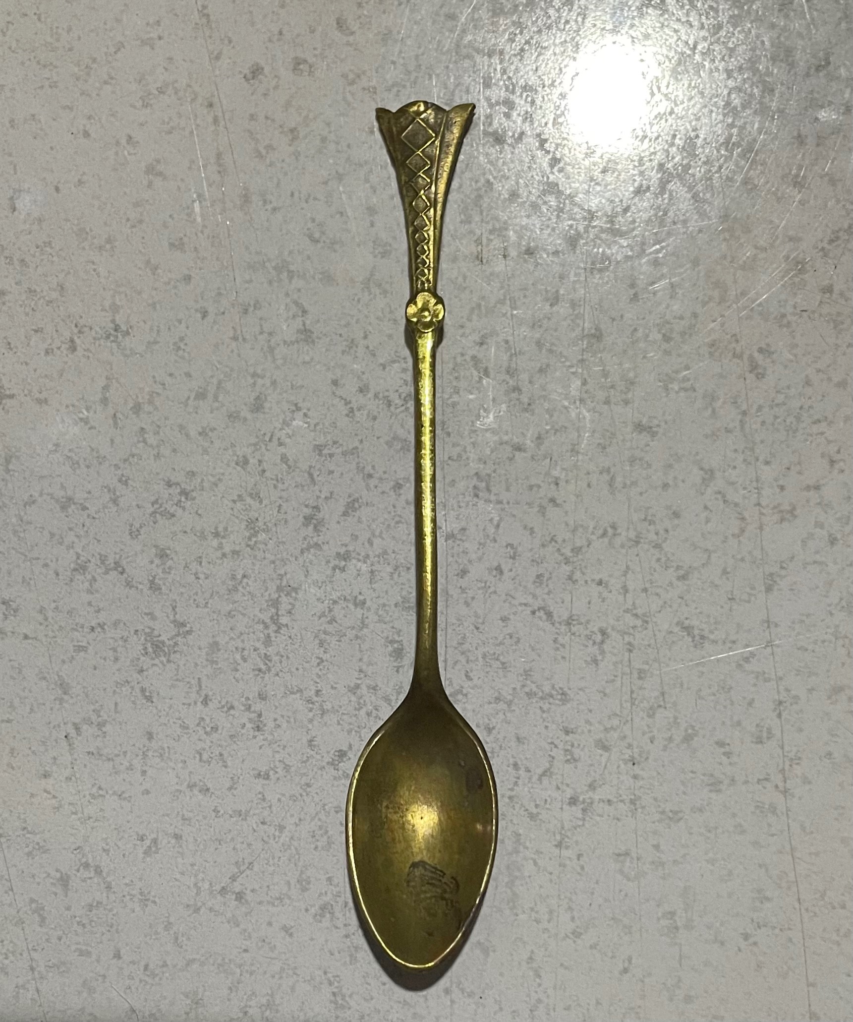 قاشق چای خوری پهلوی زیبا و کلکسیونی و قدیمی