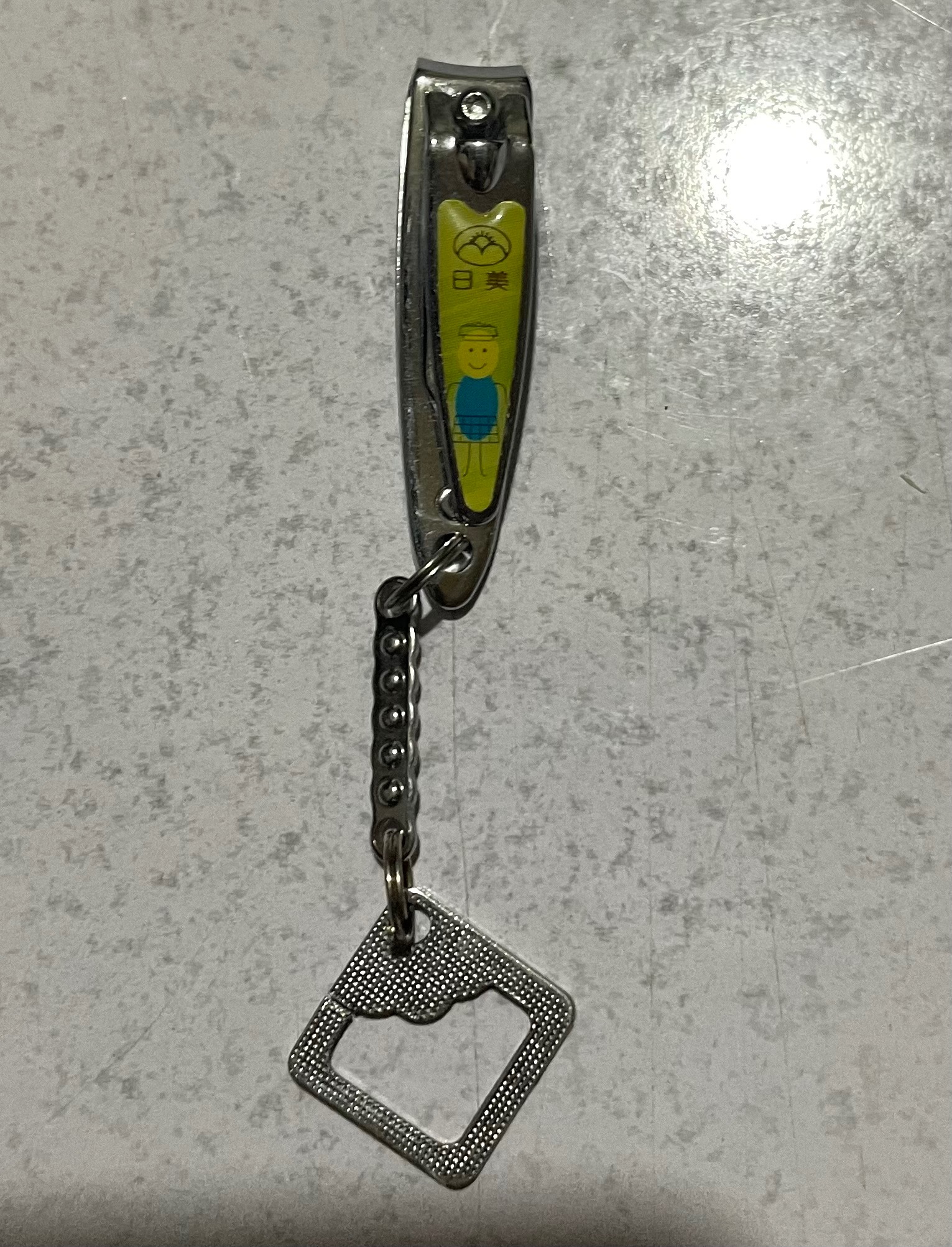 ناخن گیر فانتزی کوچک قدیمی کلکسیونی