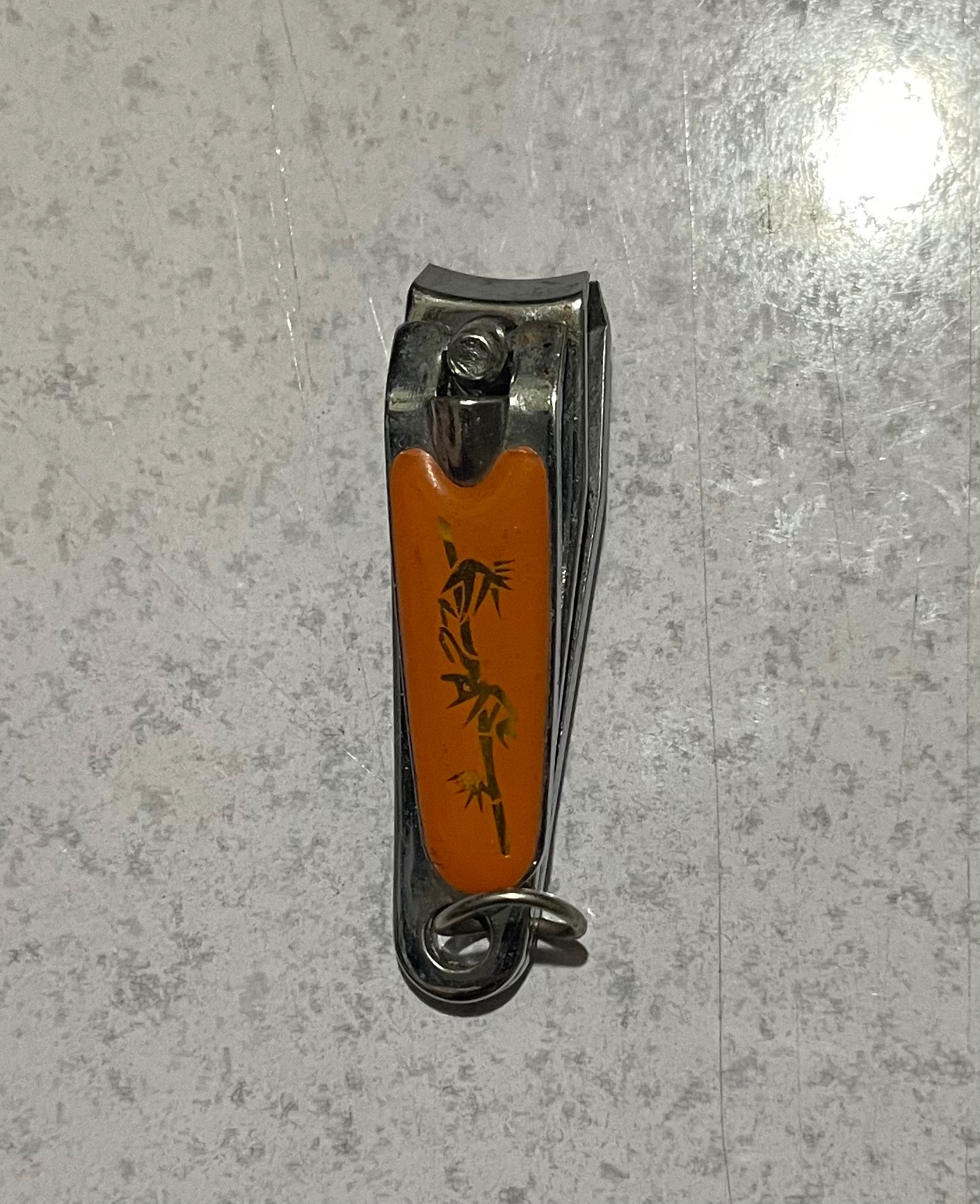 ناخن گیر فانتزی کوچک قدیمی کلکسیونی