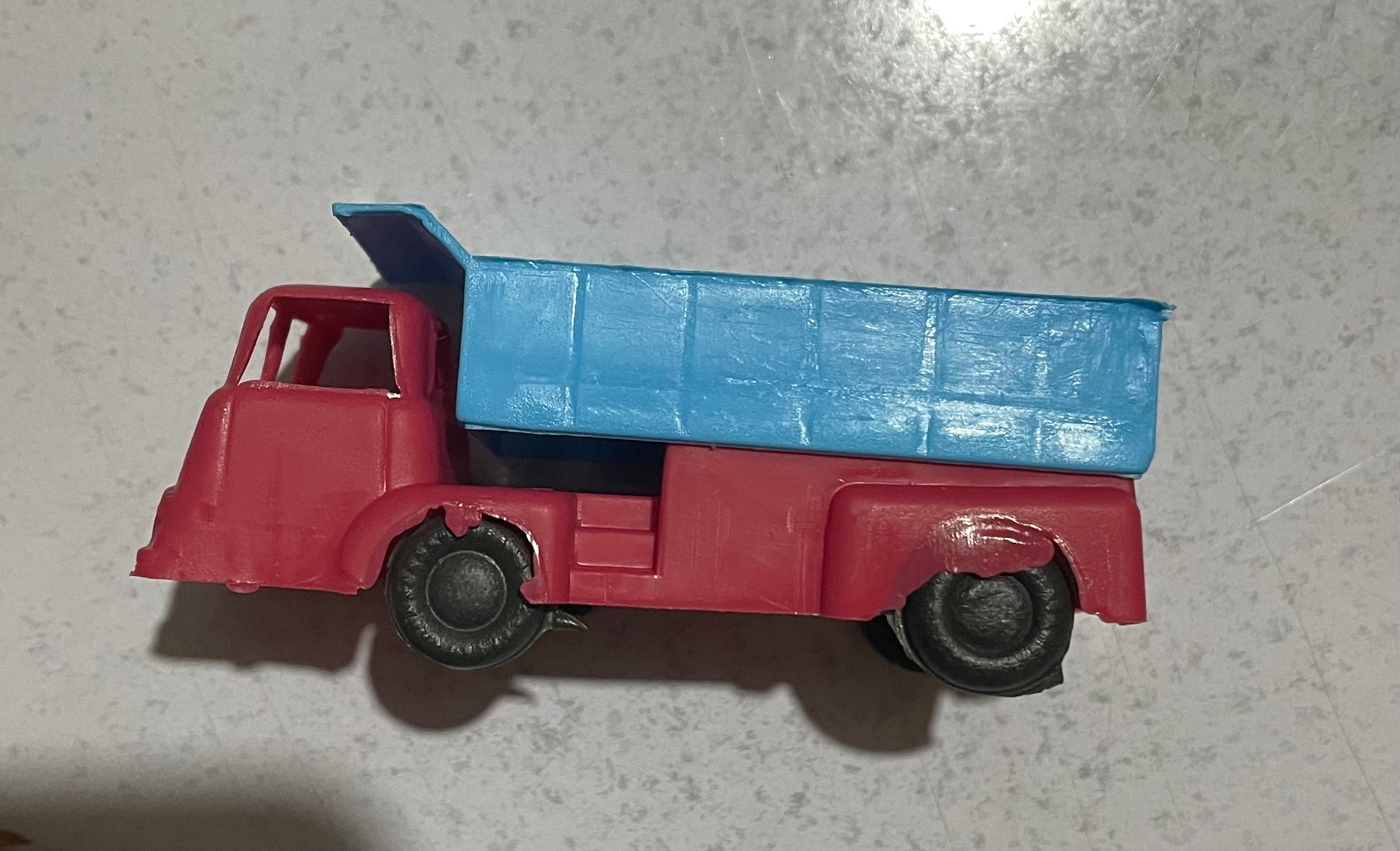 کامیون کوچک اسباب بازی نوستالوژی دهه شصت