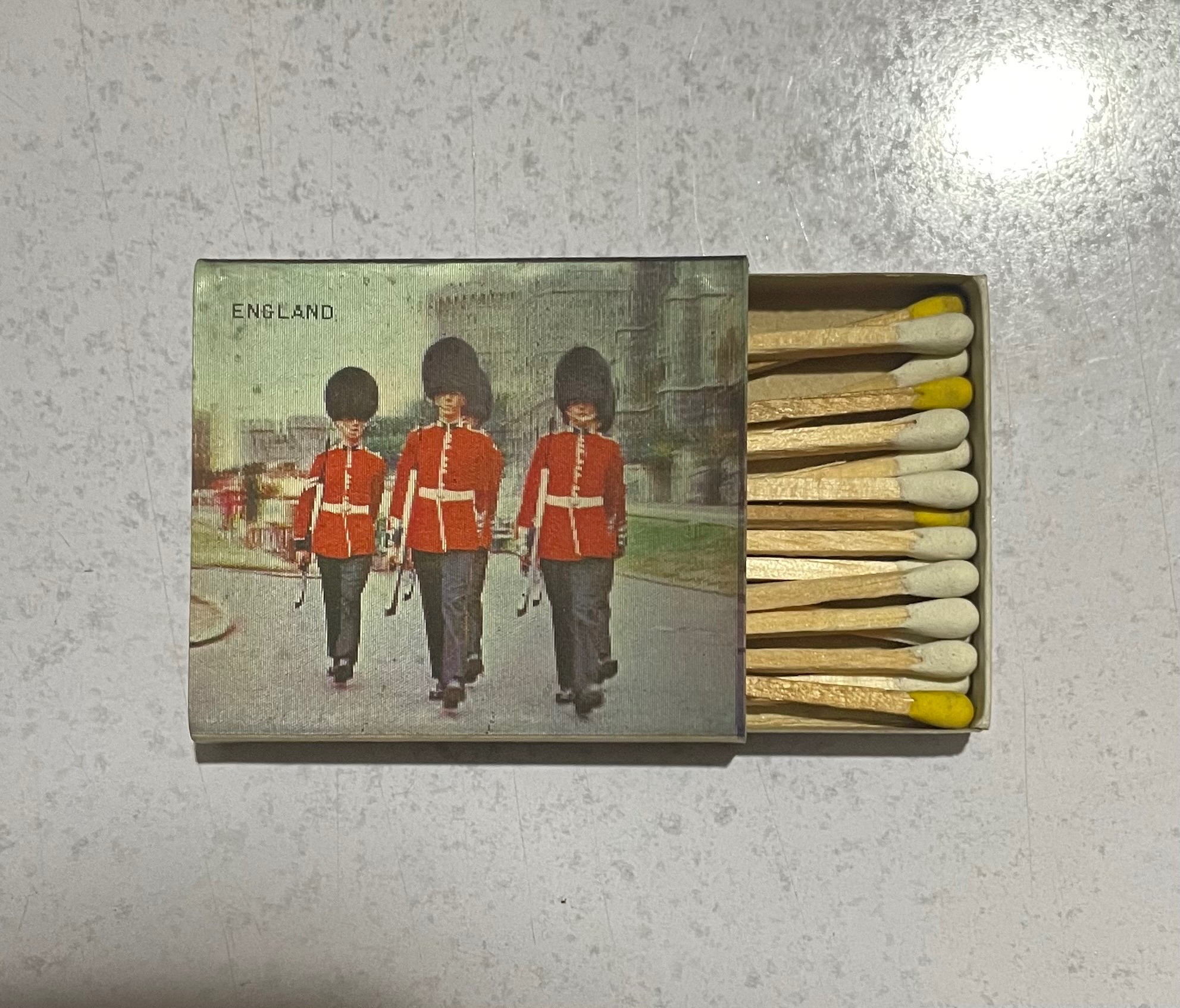 کبریت فوق العاده زیبای سه بعدی انگلیسی