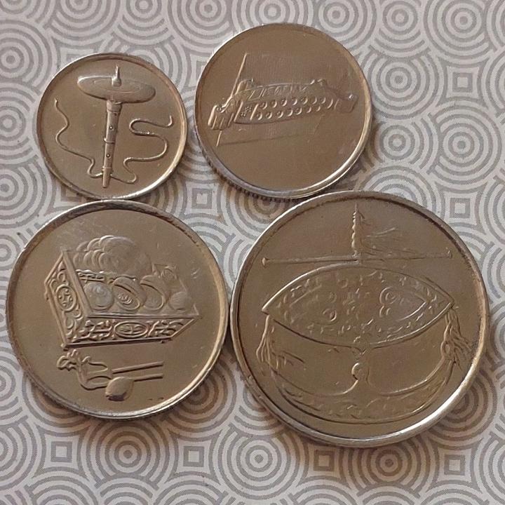 سکه های مالزی (هدیه)