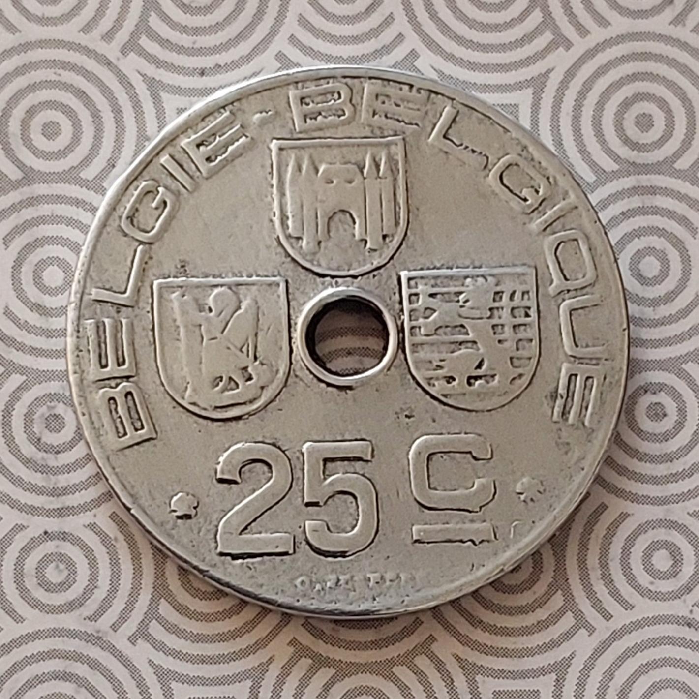 سکه قدیمی بلژیک (هدیه)