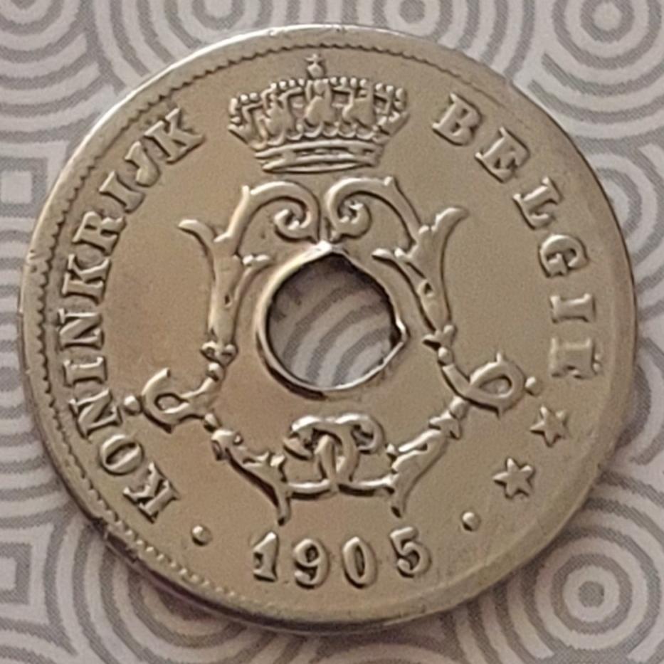 سکه قدیمی بلژیک (هدیه)