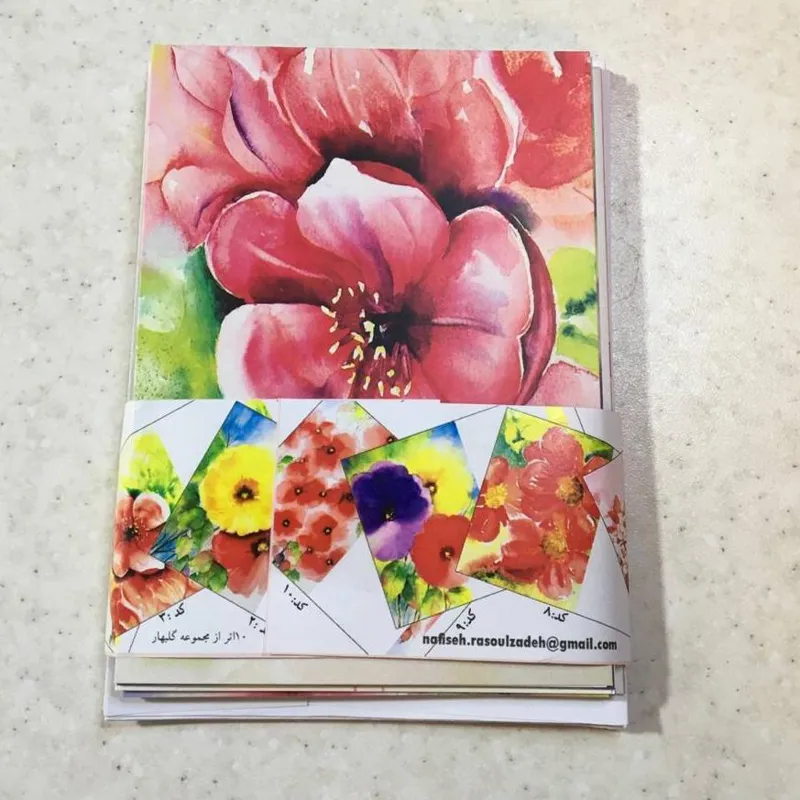پک کمیاب کارت پستال نفیسه رسول زاده