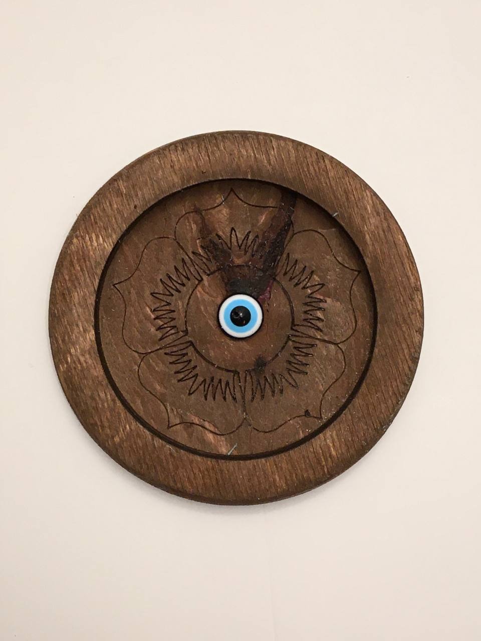 جاعودی گرد چوبی چشم نظر