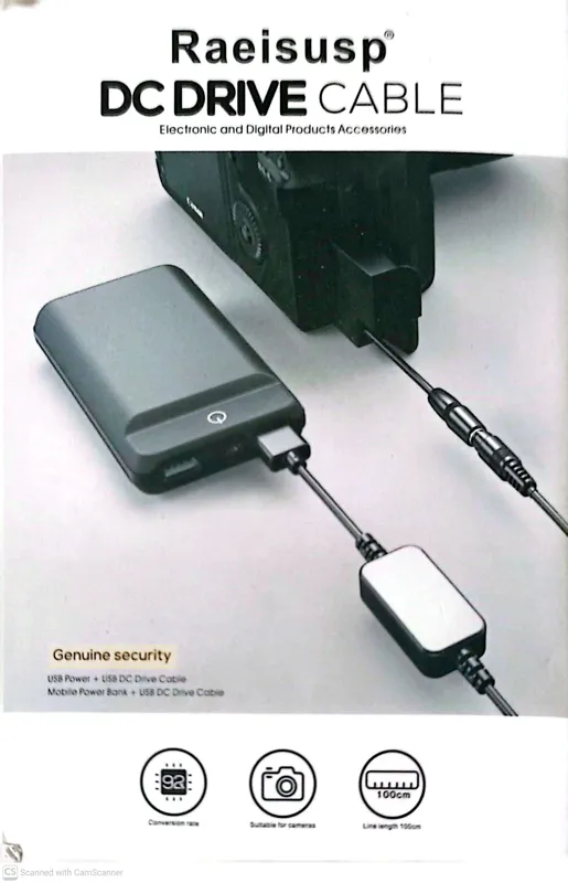آداپتور برق مستقیم باتری LP-E6 To USB