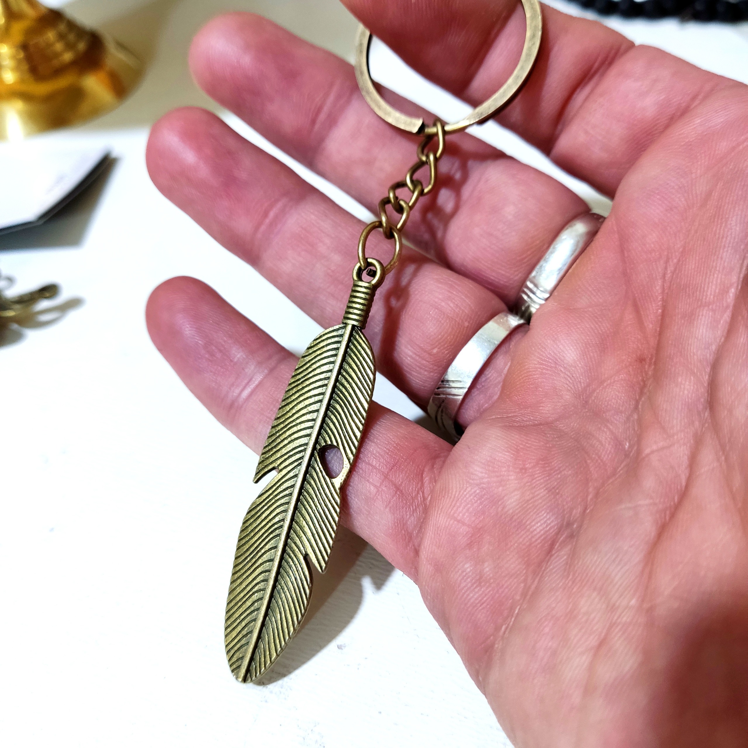 جاکلیدی برنزی طرح پر کلکسیونی