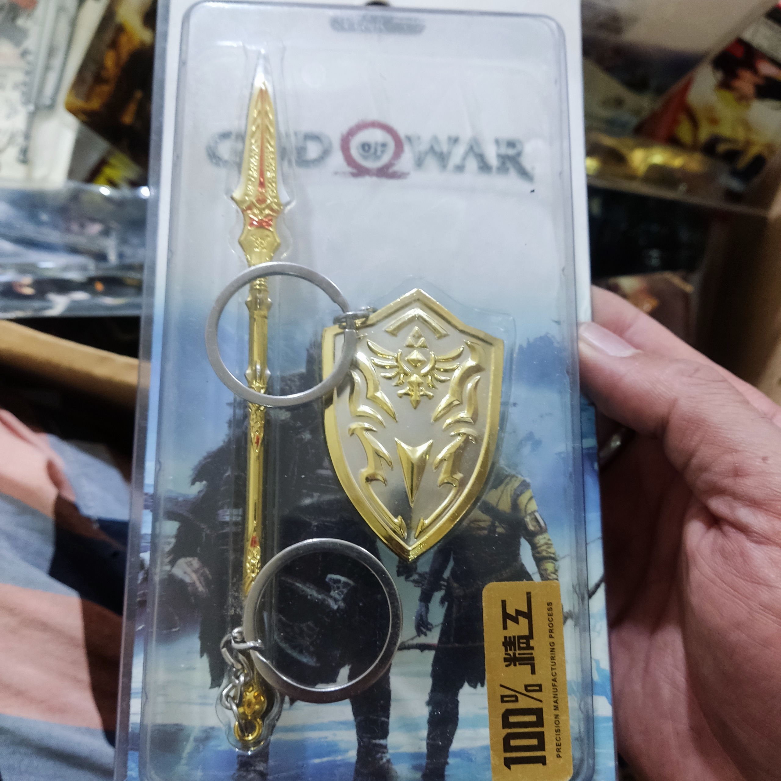 جاکلیدی وسپر خدای جنگ تمام فلزی اورجینال