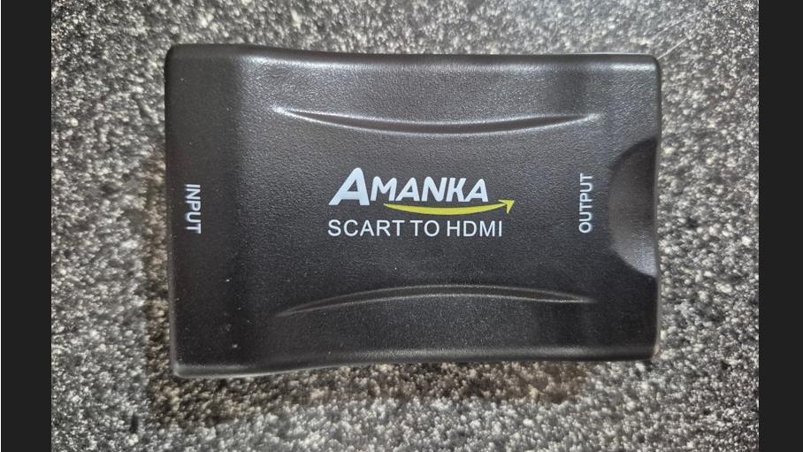 مبدل SCART به HDMI امانکا مدل sc-08