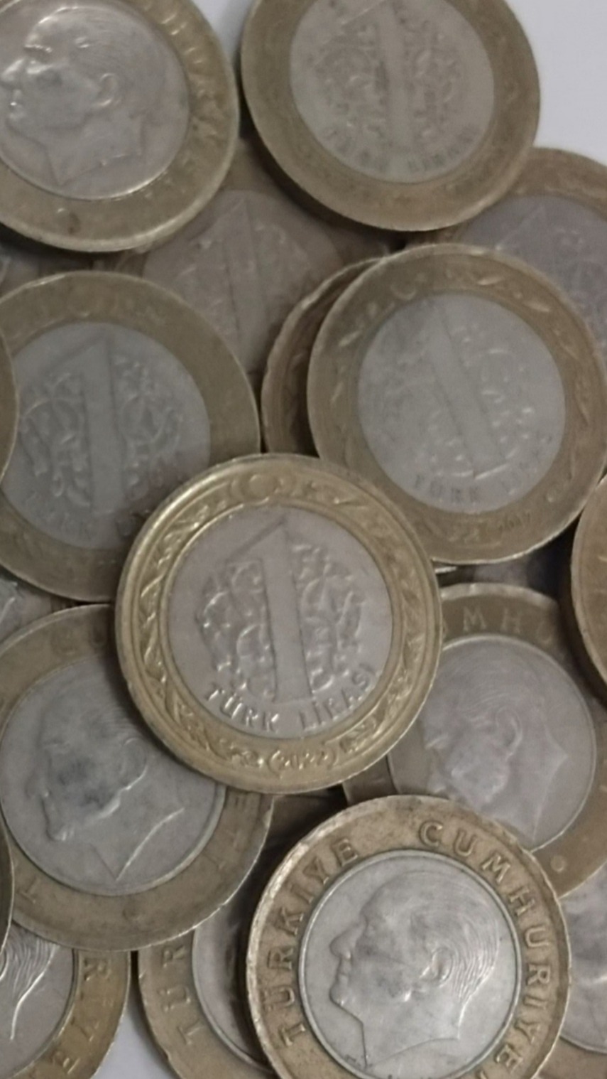 سکه یک لیر ترکیه 50عدد
