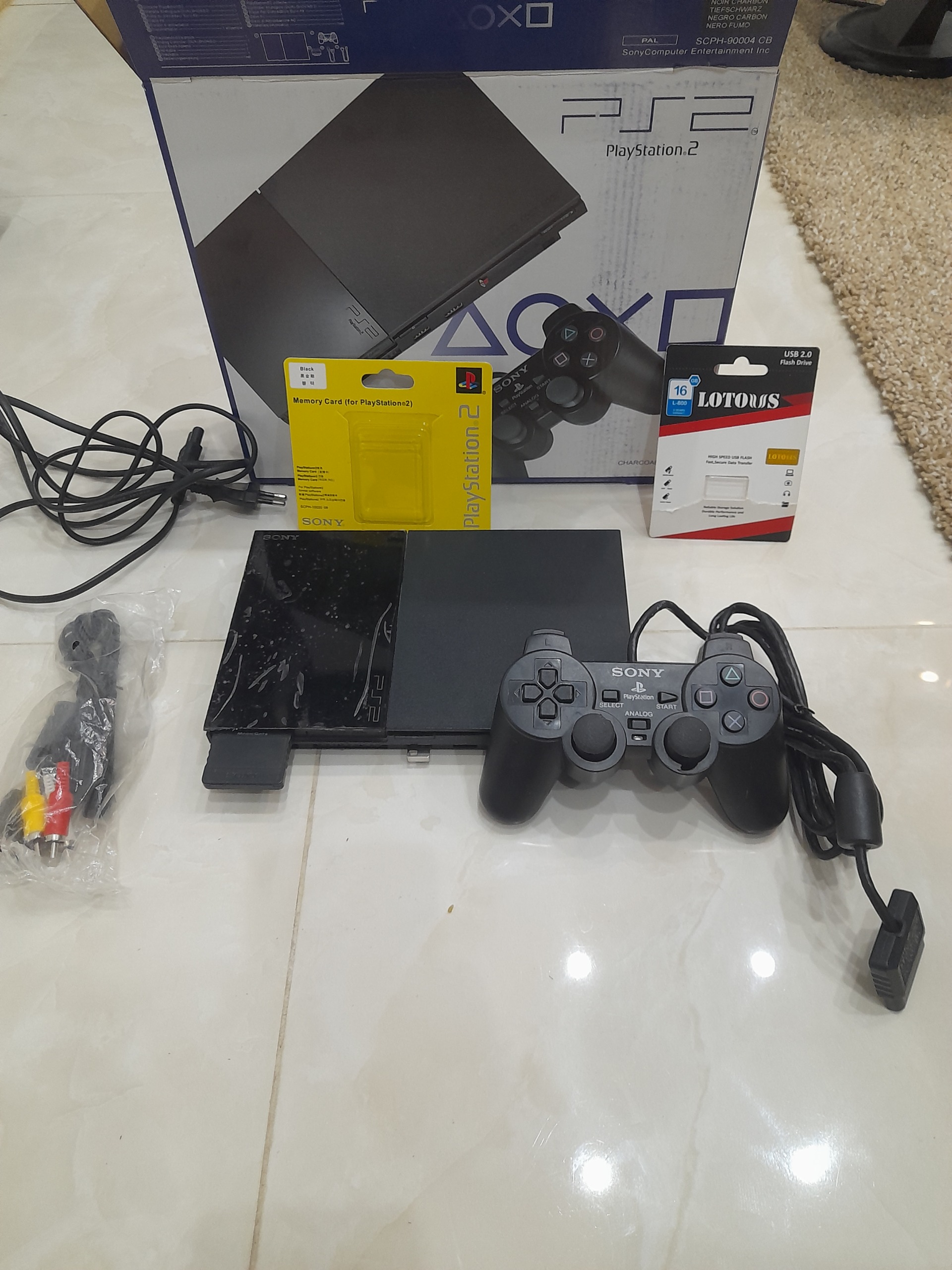 پلی استیشن 2 ps2 فلش خور بدون مشکل