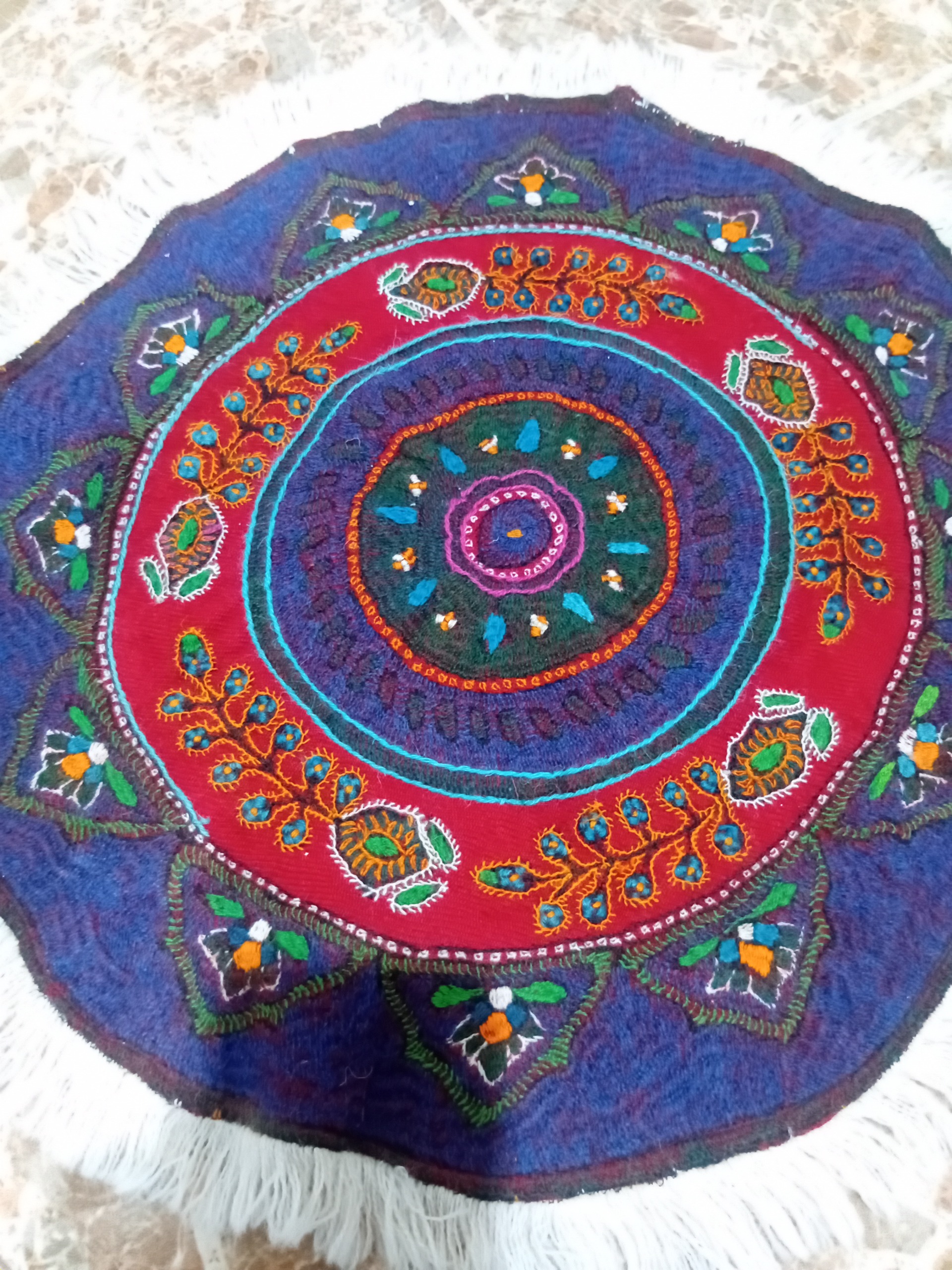 رومیزی قدیمی آنتیک