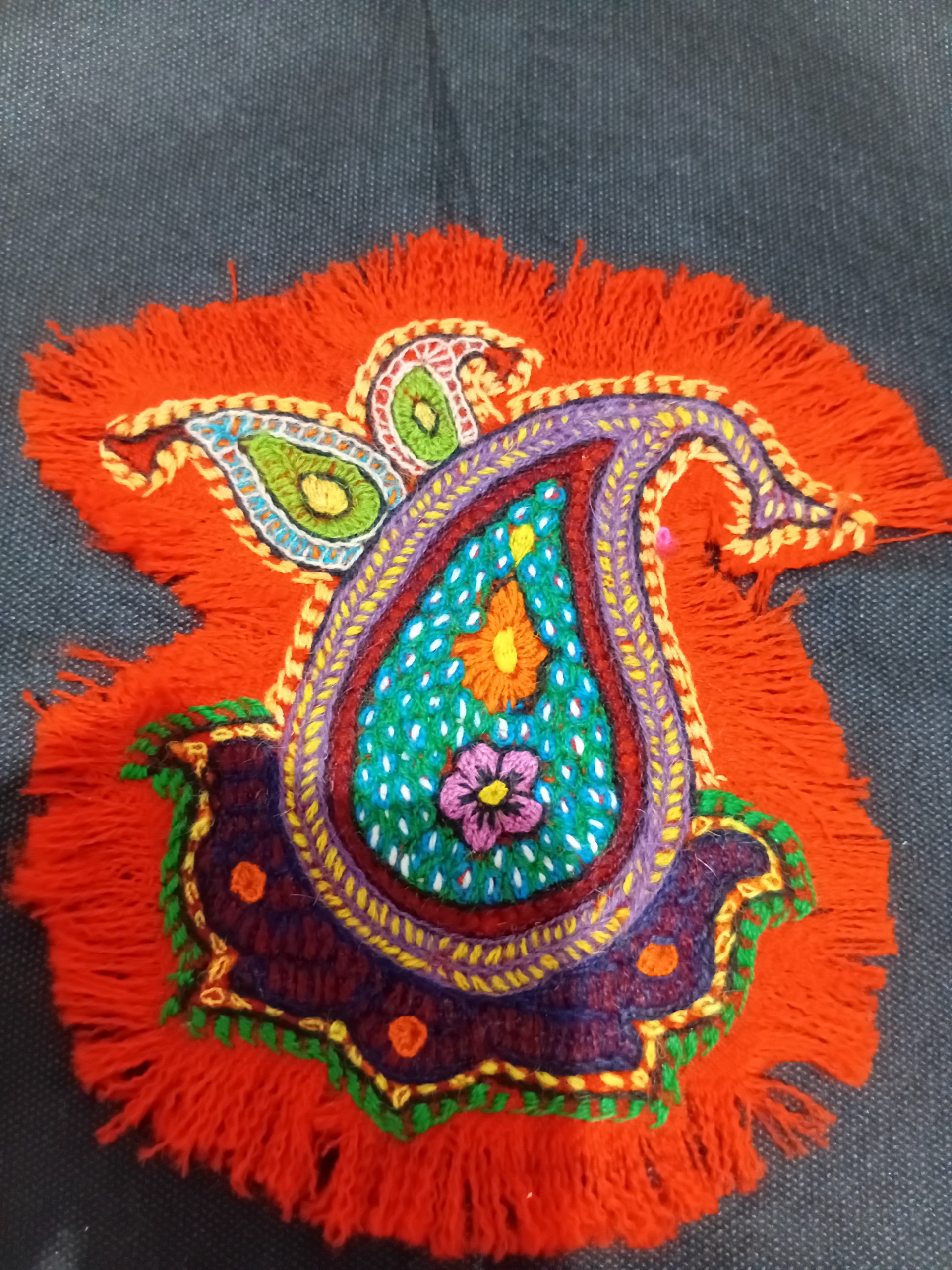 رومیزی پته کرمان