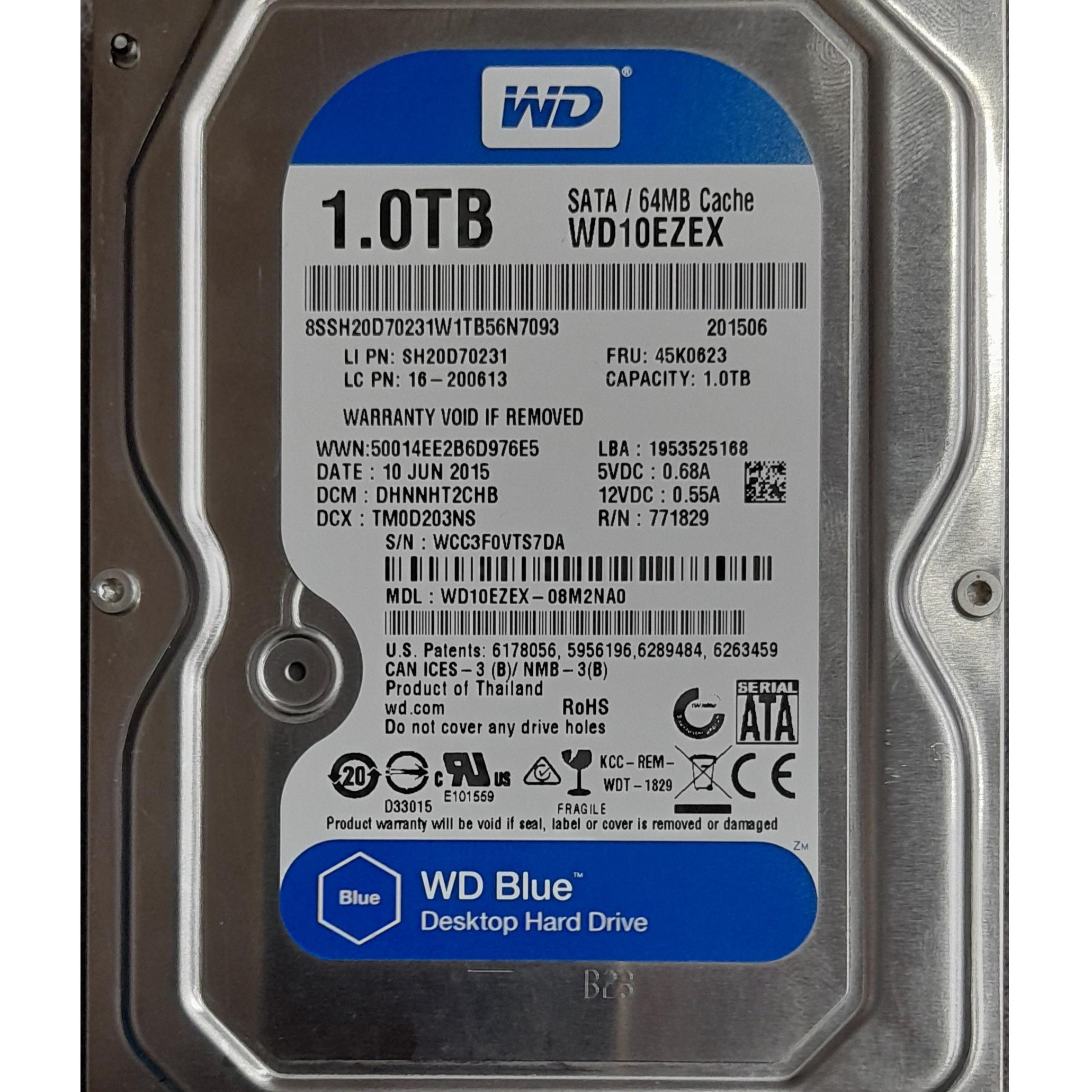 هارد 1 ترا وسترن آبی