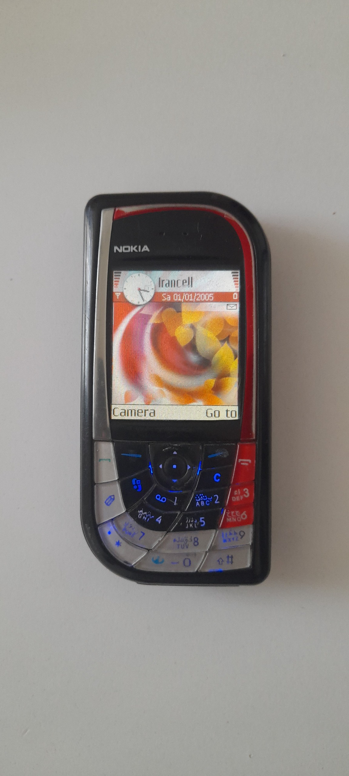 نوکیا 7610 Nokia بدون باتری و شارژر باتخفیف