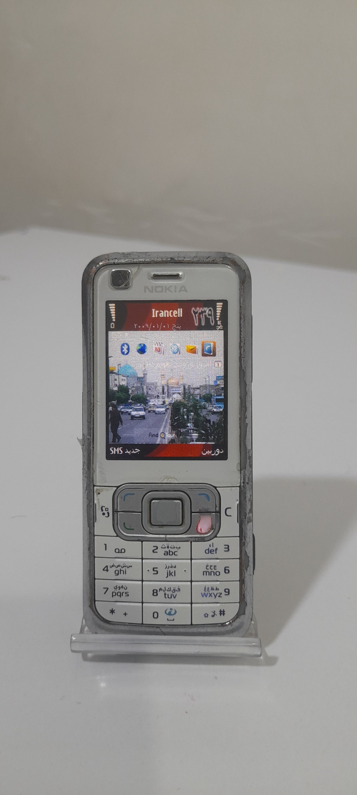 نوکیا 6120  Nokia بدون باتری و شارژر  توضیحات